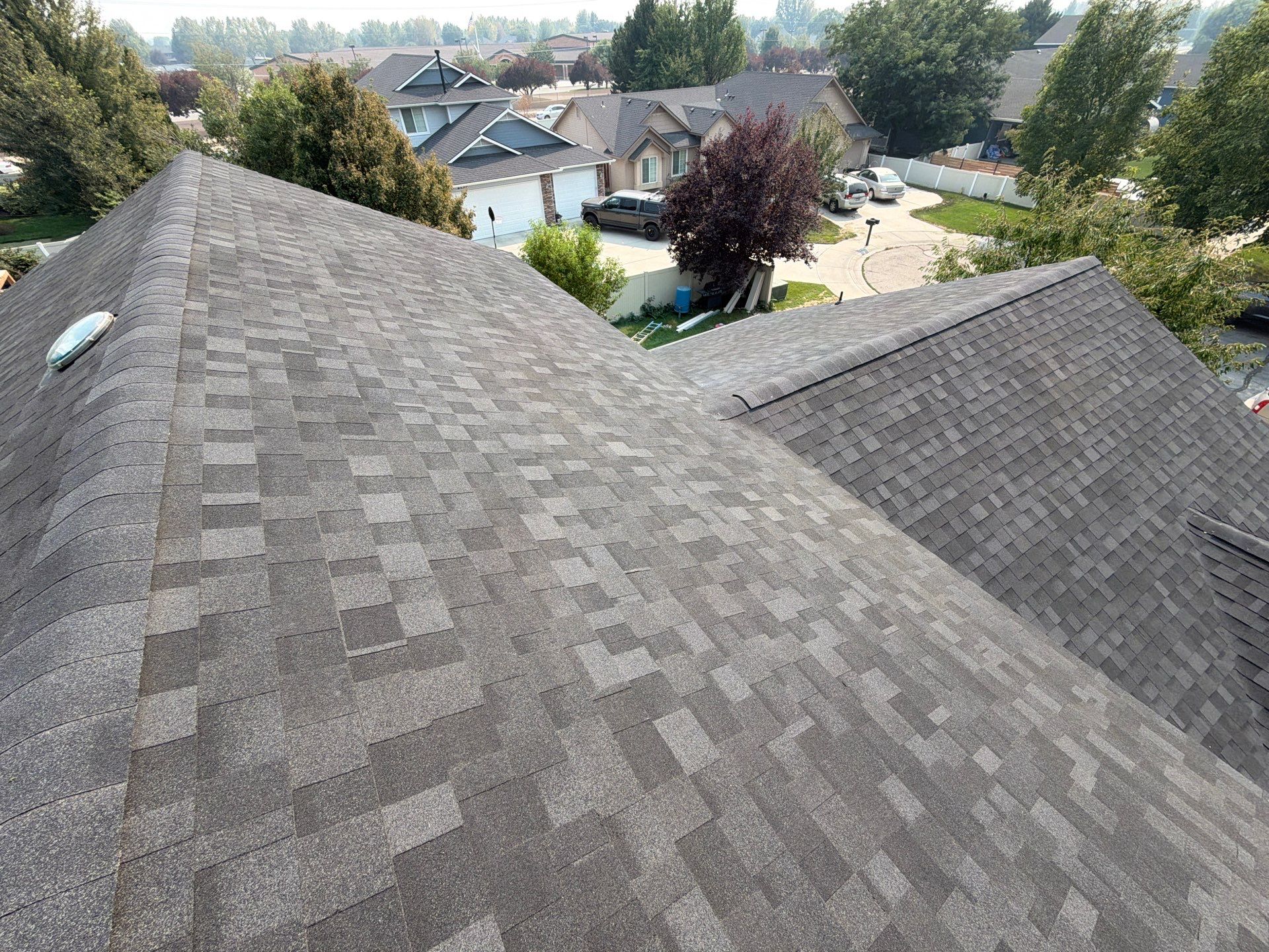 Asphalt Architectural Shingle Roof Replacement in Meridian, Idaho by Olive Roofing