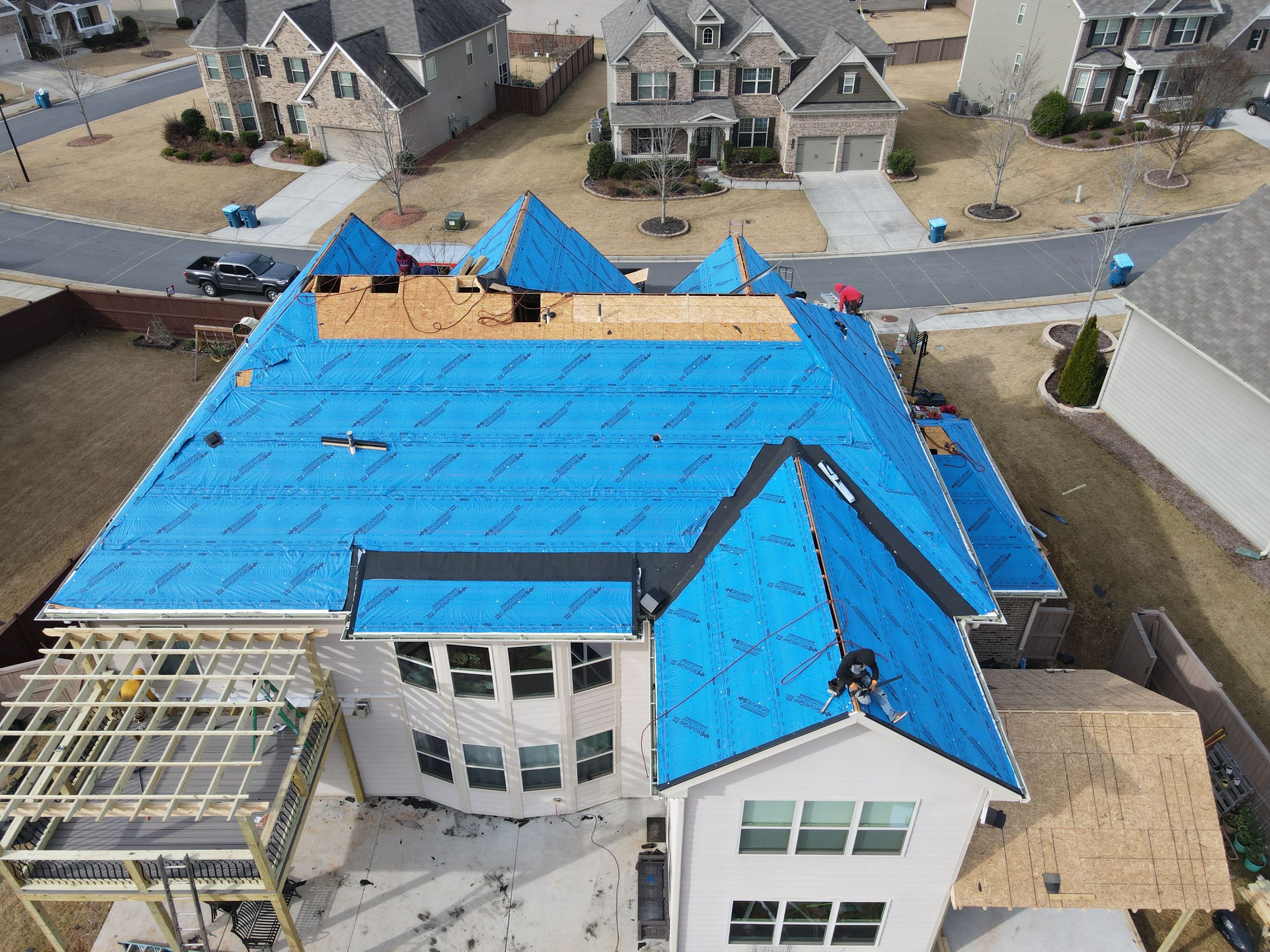 Residential Roofing Installation by Inspector Roofing and Restoration