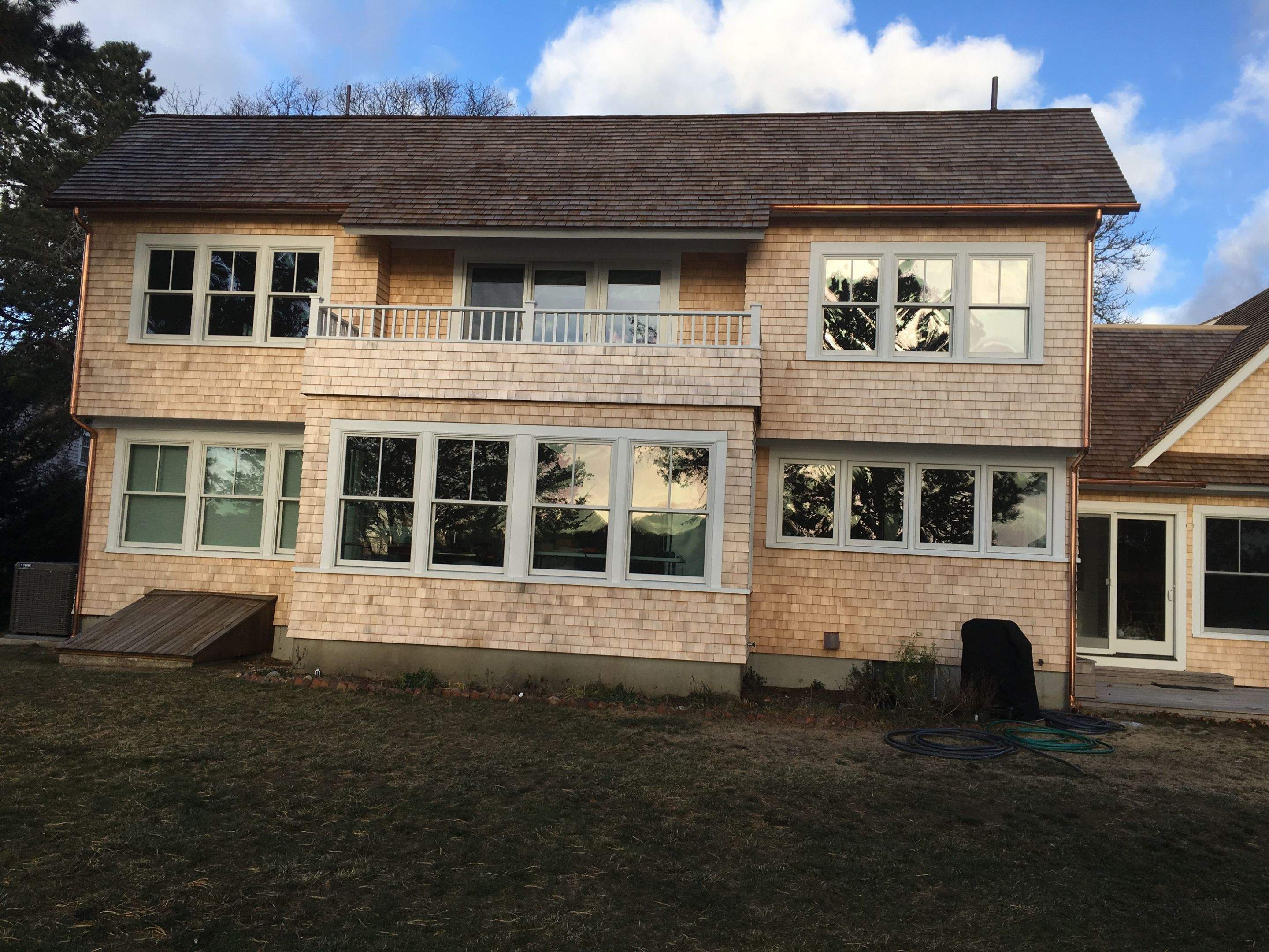 Half Round Copper Gutters in Chatham, MA by Gutter Pro Enterprises