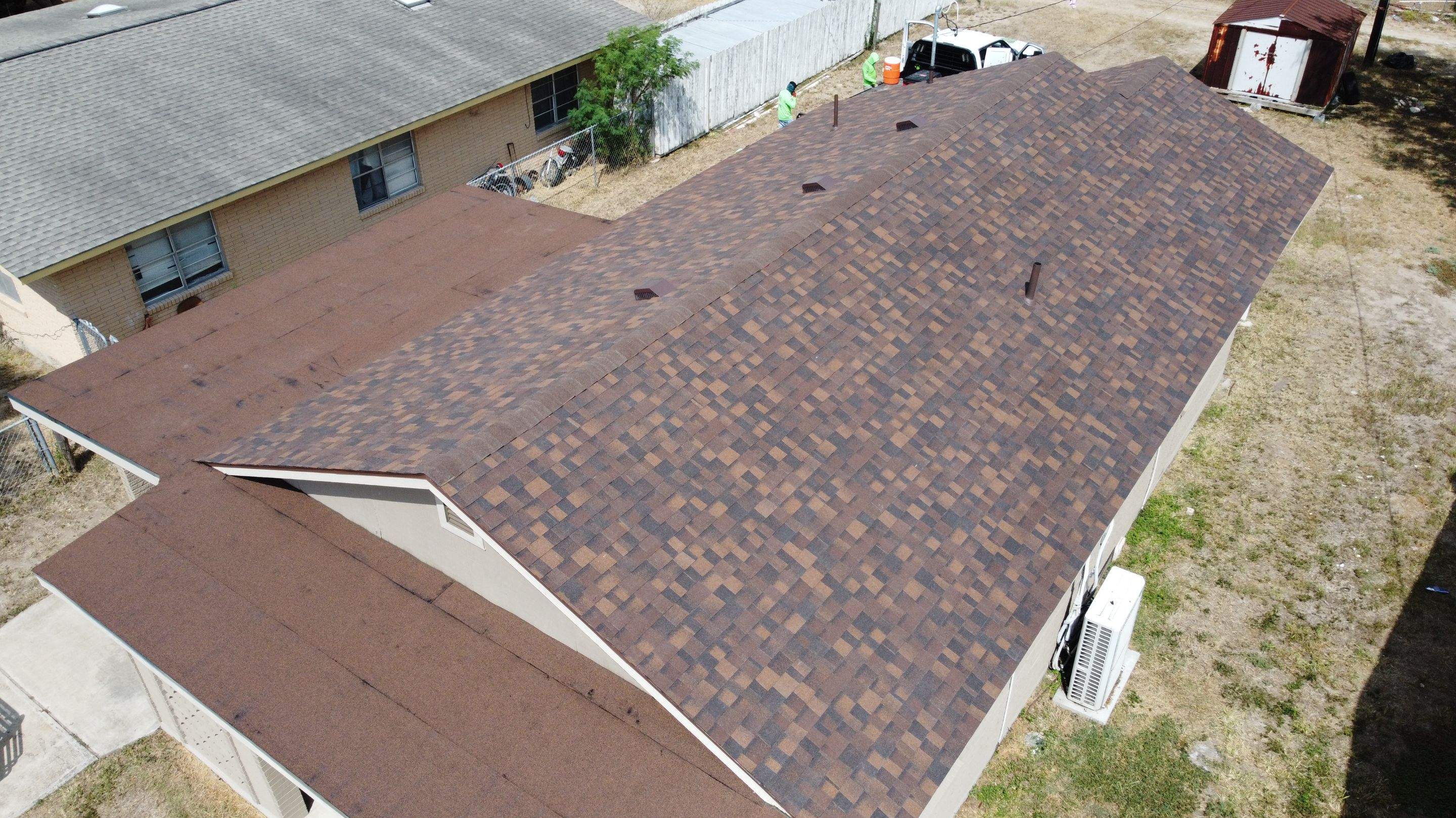 Project in Edinburg by Marva Roofing