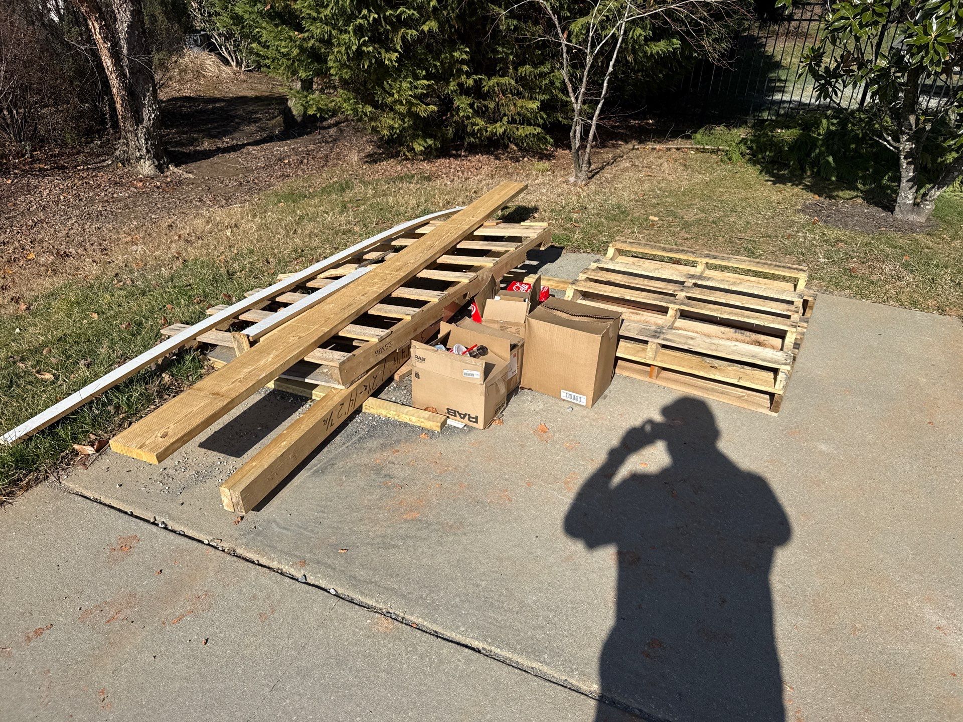 Project in Waxhaw by Badger Hauling