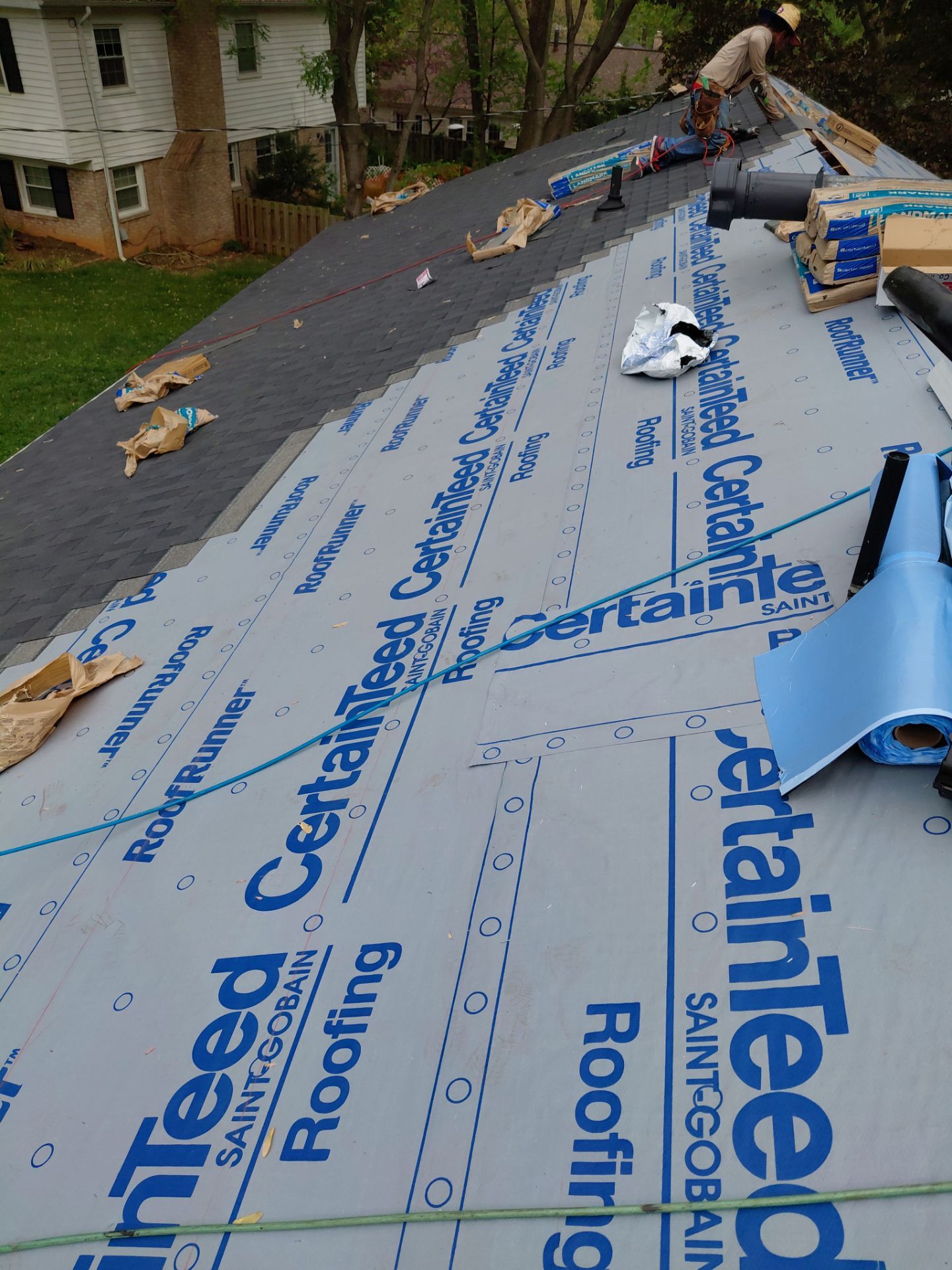 Annandale: Residential Roof Replacement with CertainTeed Landmark in Moire Black by RM Banning, Inc.