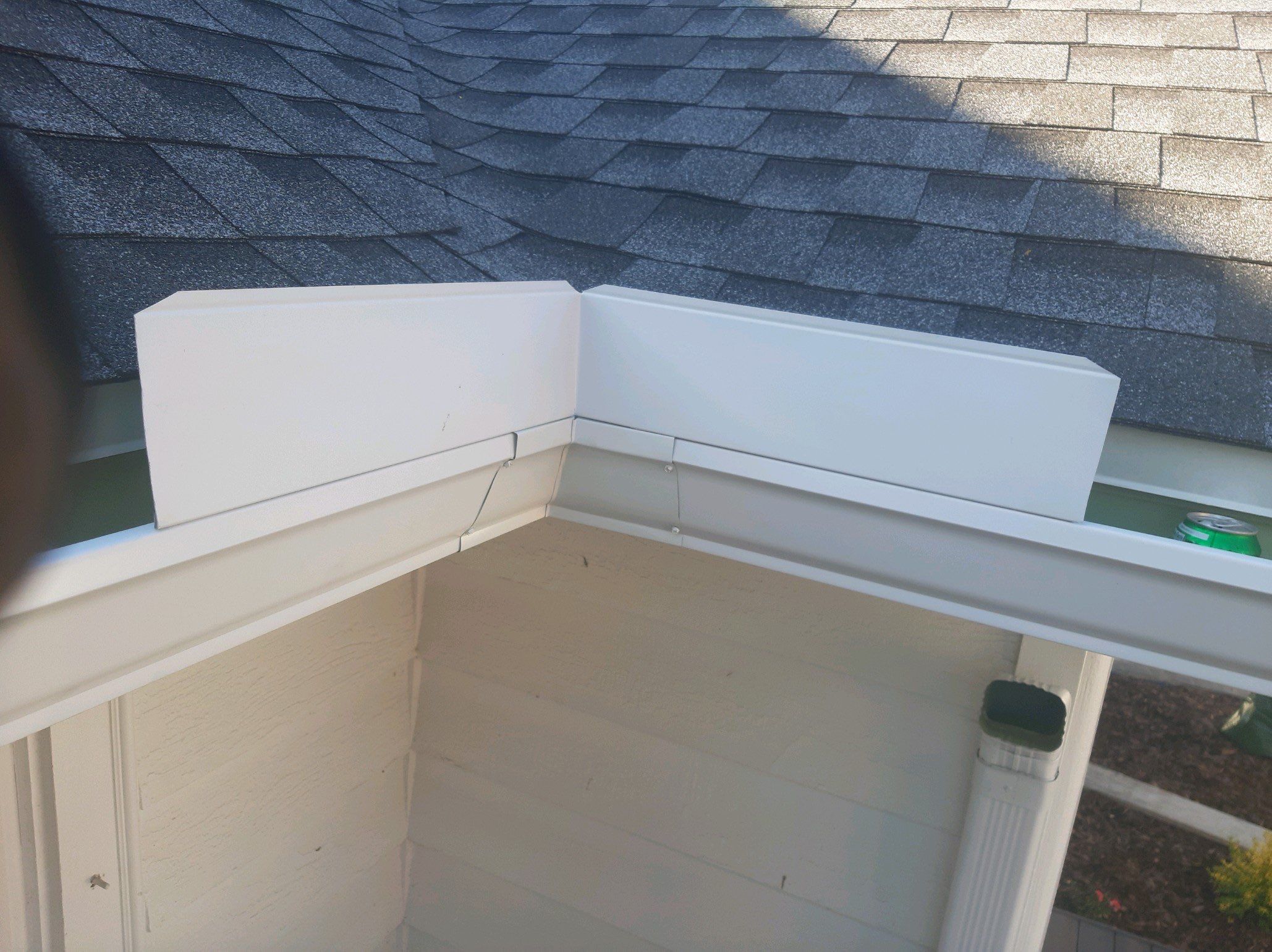 Gutter Installation using K-Style Seamless Gutters by Gutter Professors