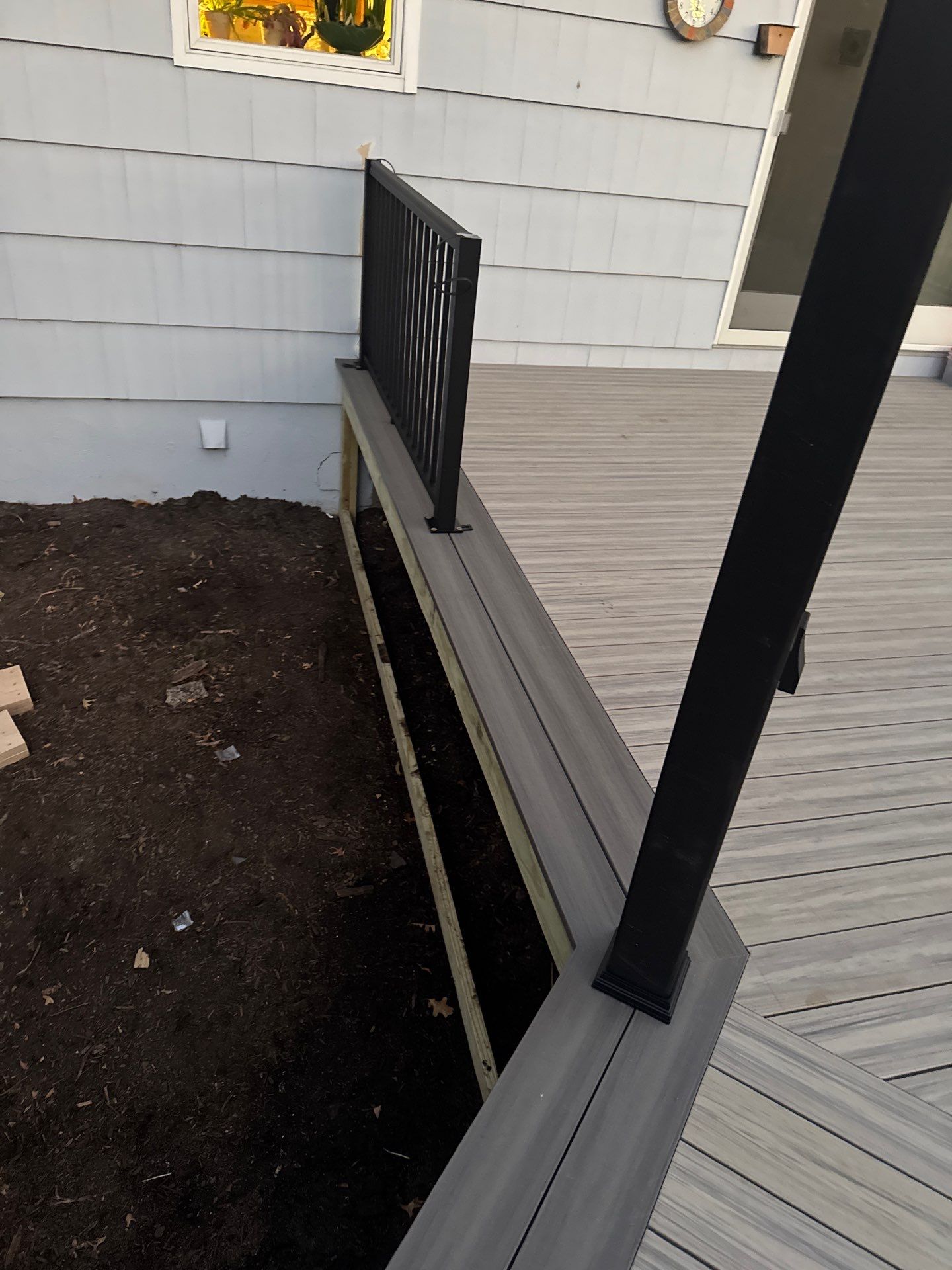 Deck Resurface and New A-Frame Roofing by deck guardian