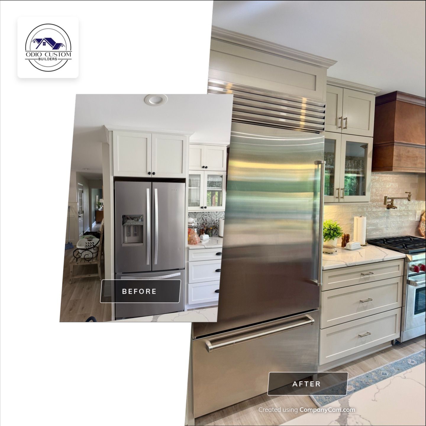 Kitchen in Fountain Inn, SC by Odio Custom Builders