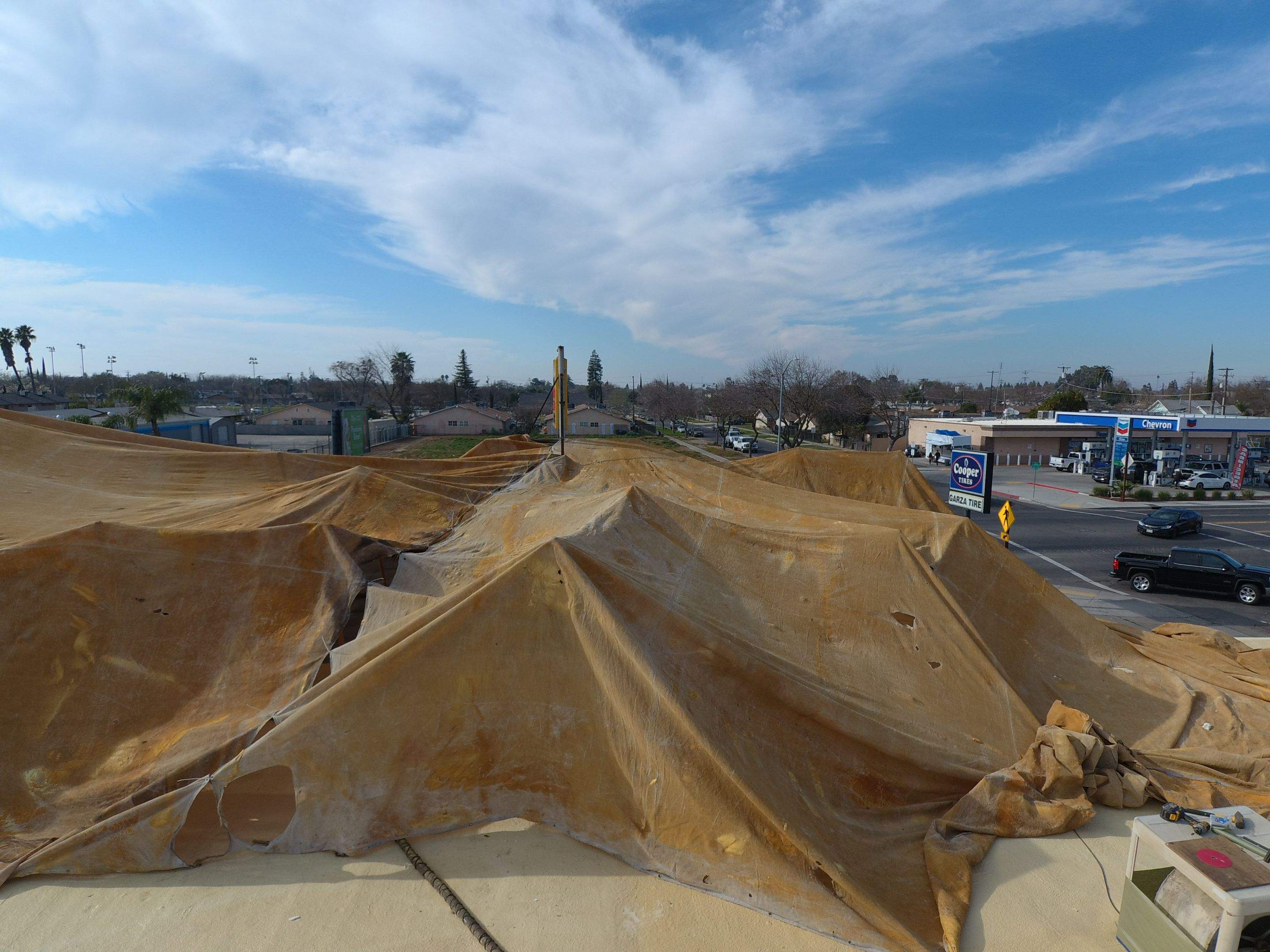 Spray foam and coatings using Conklin Benchmark/PUMA XL coatings and spray foam by Straight Edge Roofing Inc