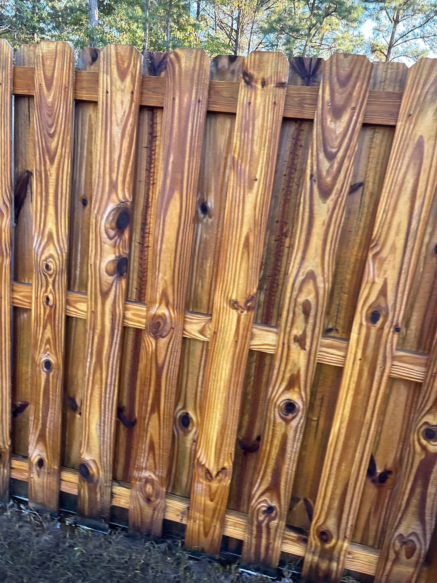 Wood Fence using Wood Sealant by DuraSeal