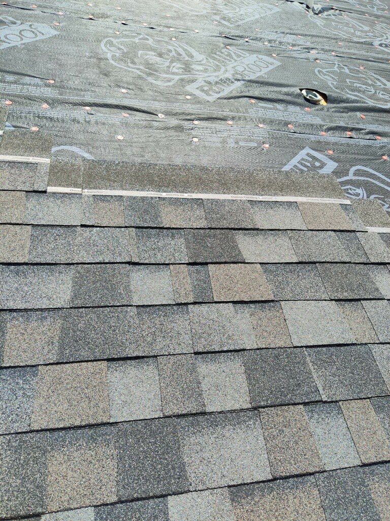 Residential Roofing Installation using Owen's Corning by Roof Concepts Construction