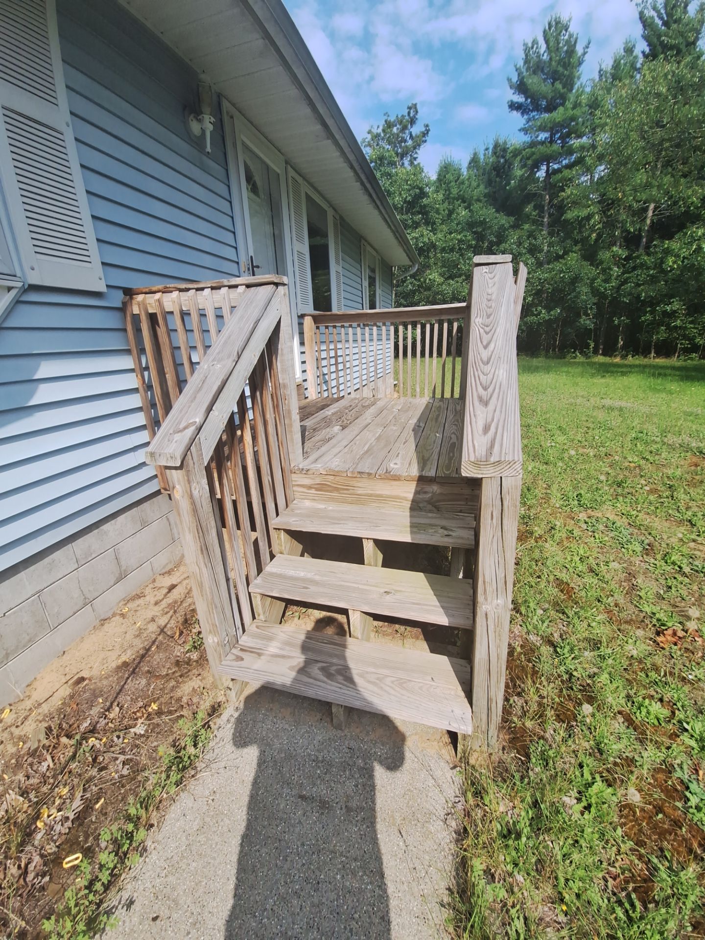 Deck staining and exterior foundation painting! by Gordon Painting
