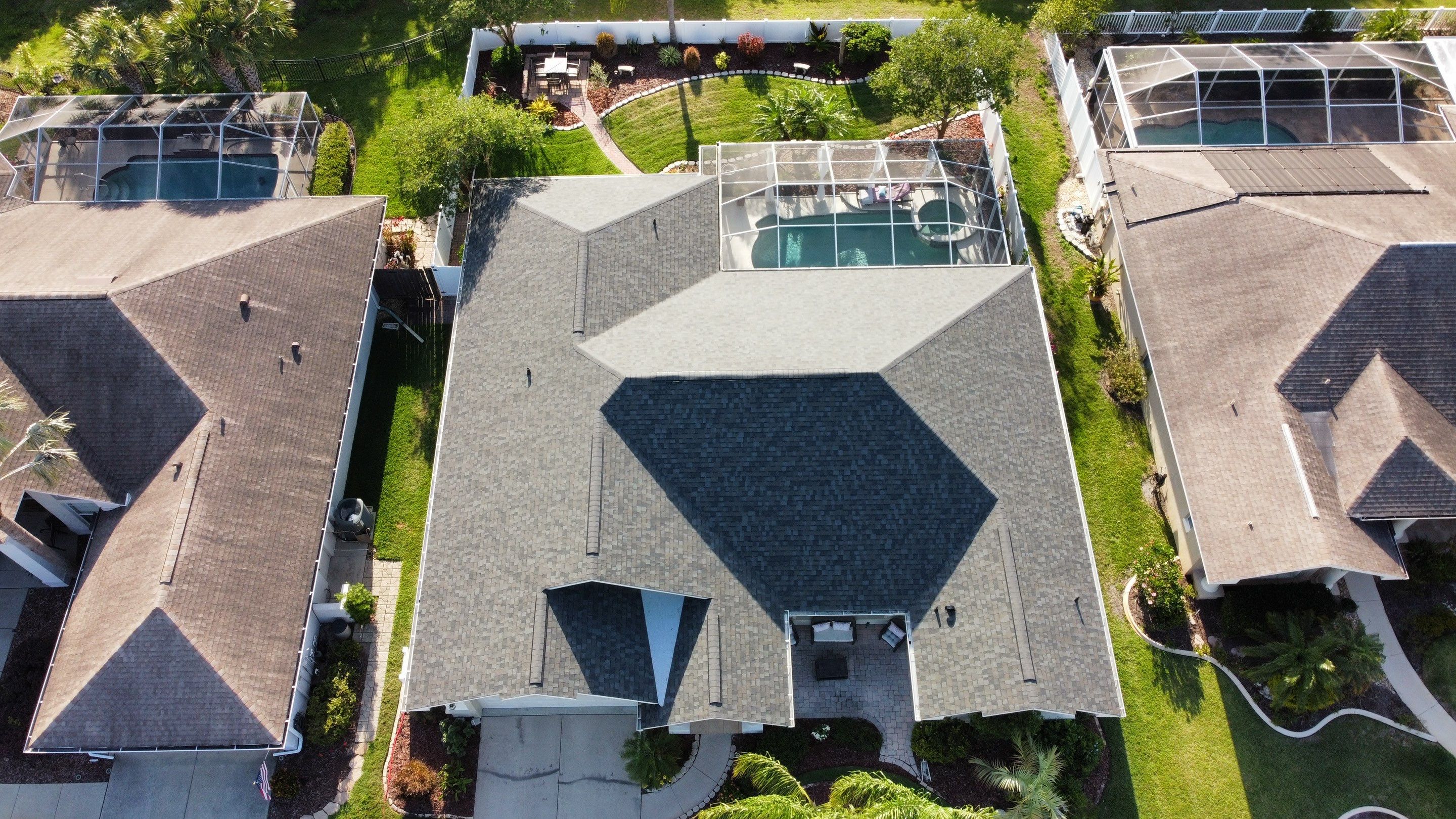 Roof replacement in Lutz, FL. by Steadfast Roofing