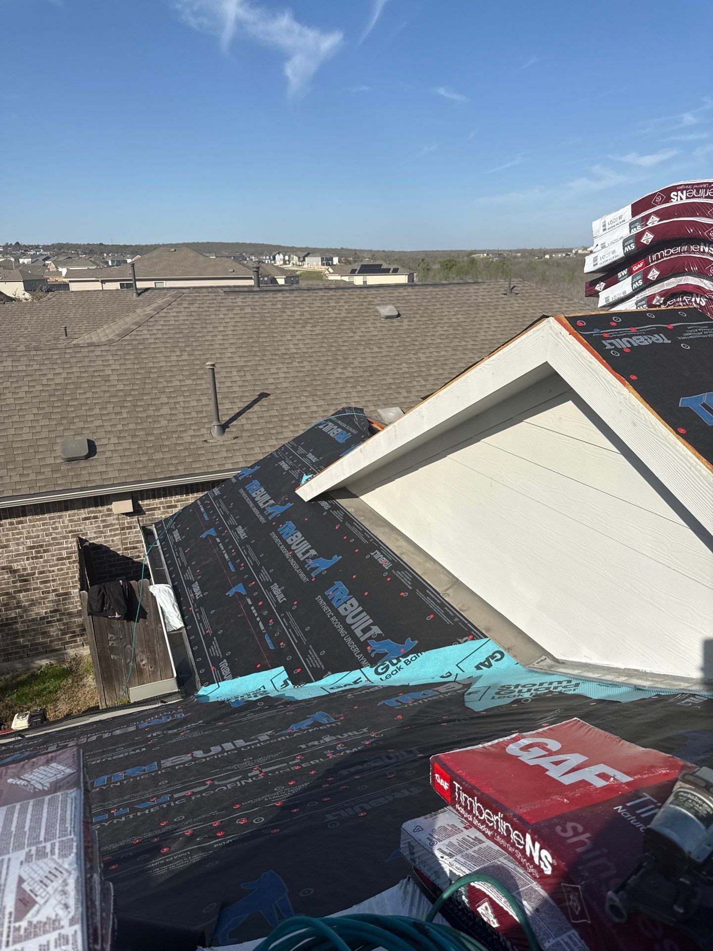 Project in Del Valle by Rhino Roofing and General Contracting, LLC