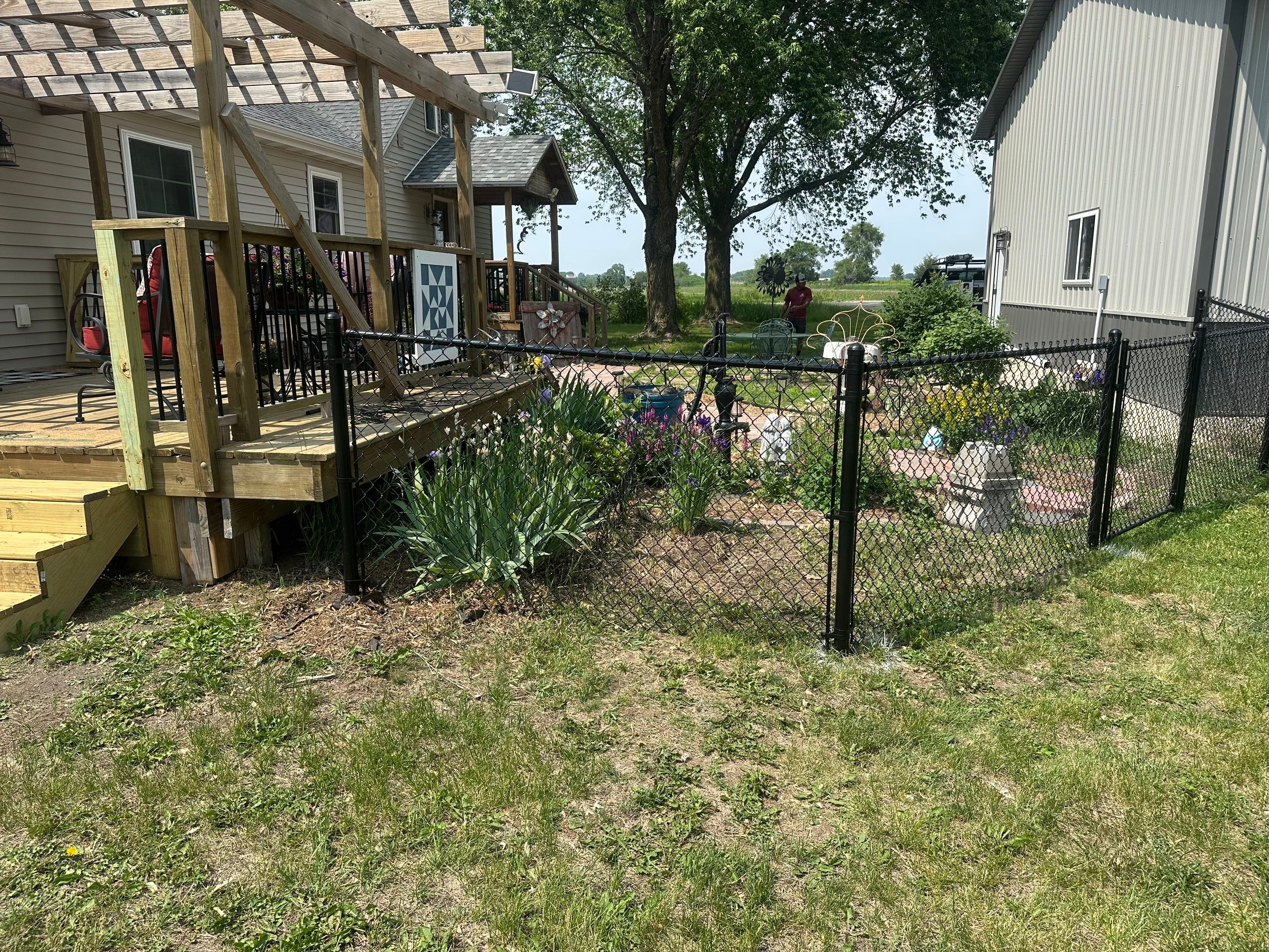 Project in Janesville by Perfect Picket Fence and Stain