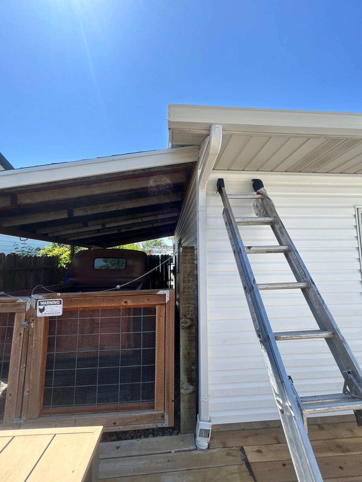 Project in Orem by Master Rain Gutters.