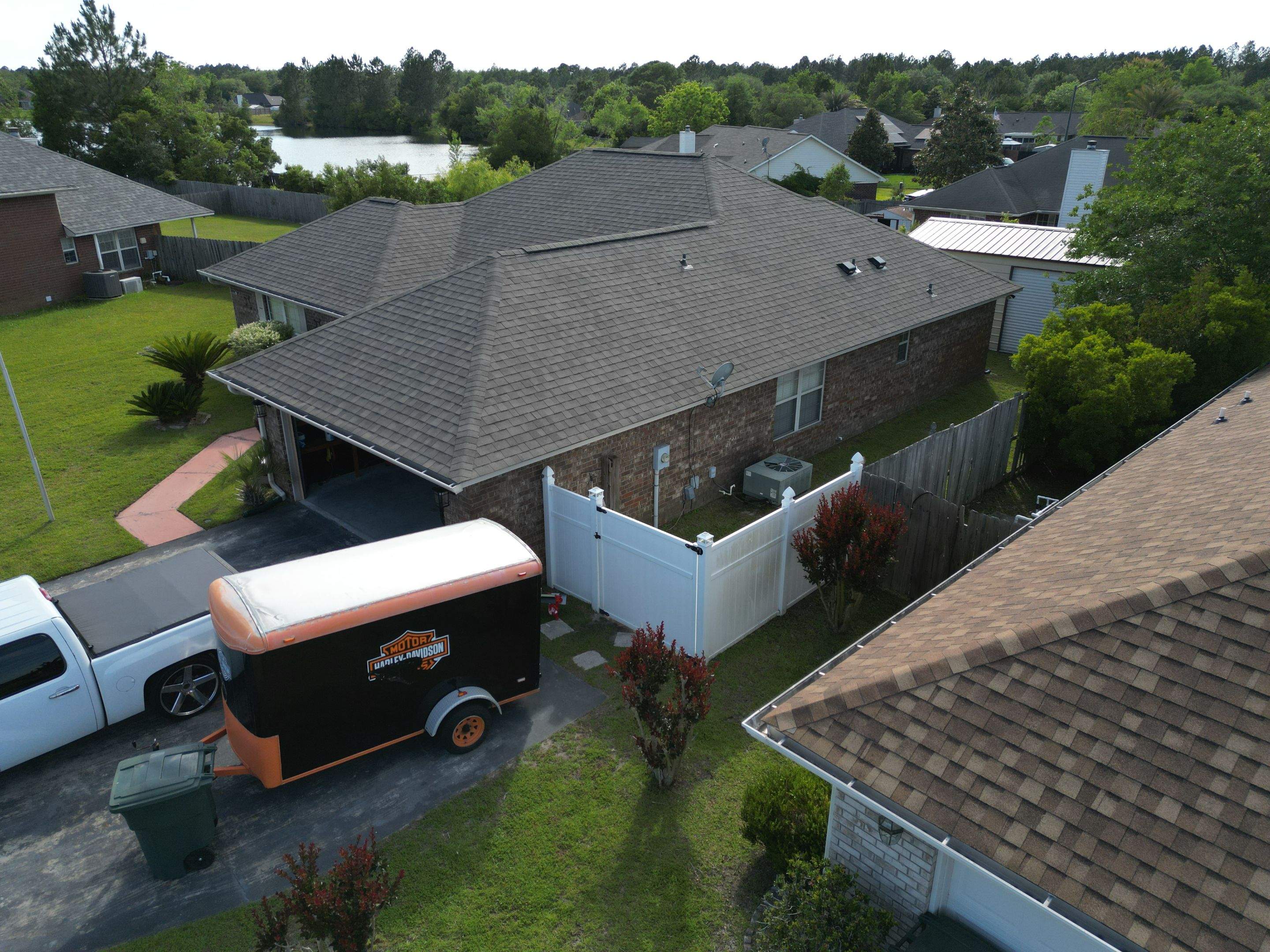 Residential Roofing Installation using Atlas Pinnacle Sun by Talya Roofing