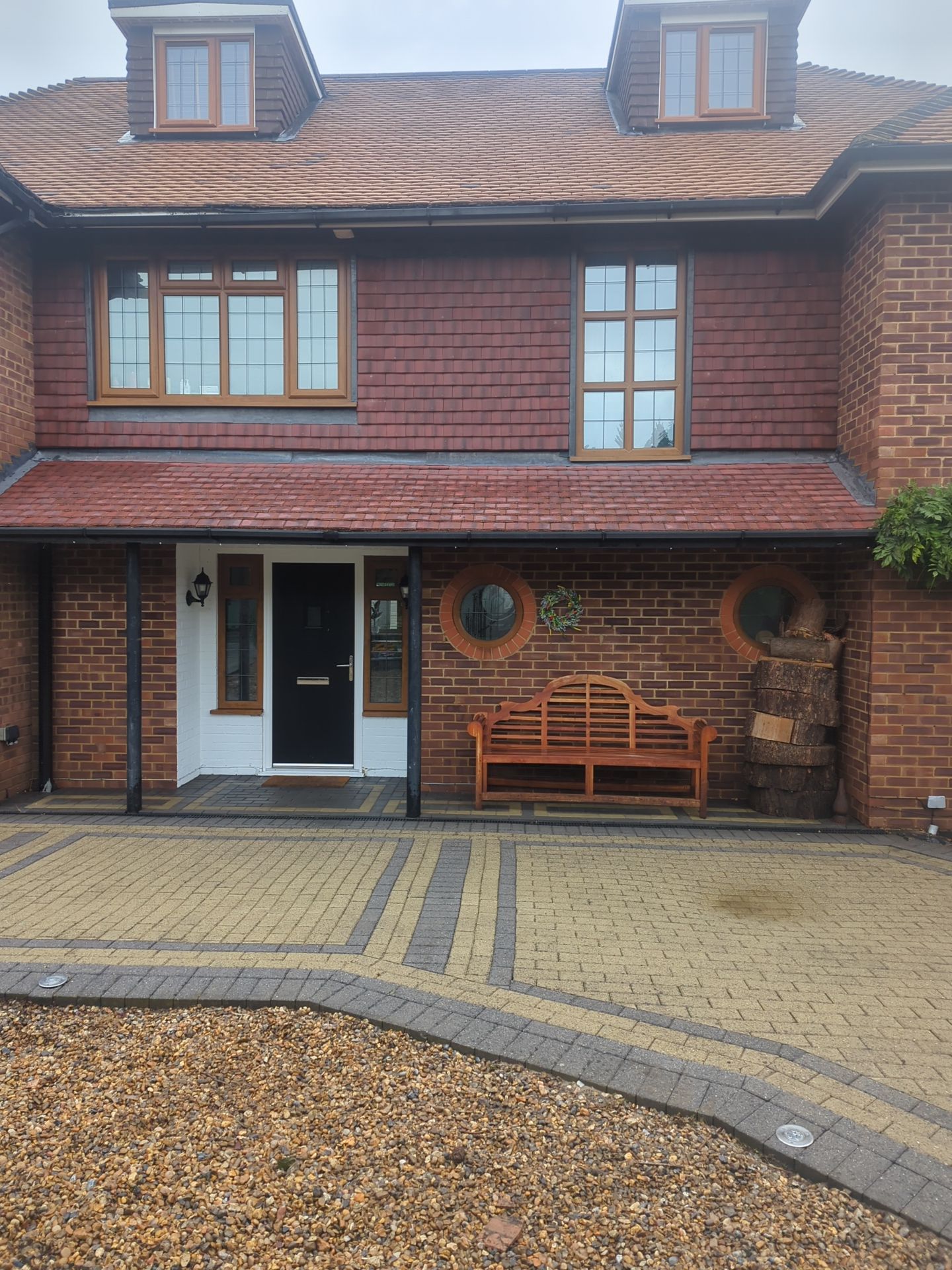 Roof - Driveway - Patio Clean using Mosmatic FSC and Biocide by Ges Exterior Cleaning ltd
