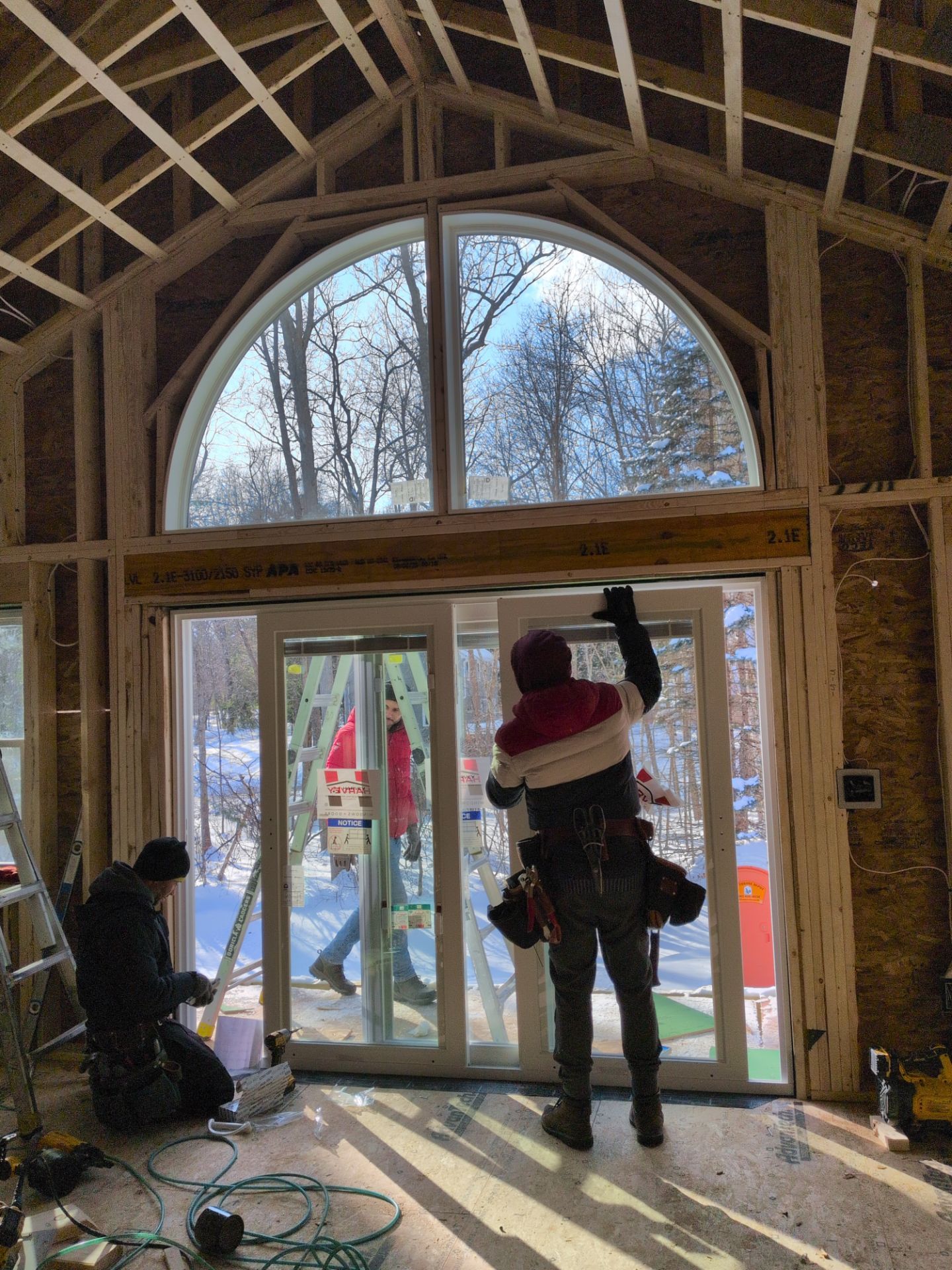 Custom ADU Construction with Vaulted In-Law Suite – LP SmartSide®, ZIP System® & Harvey® Windows by Sensible Home Solutions