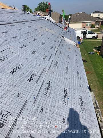 Project in Fort Worth by Zeus Exteriors