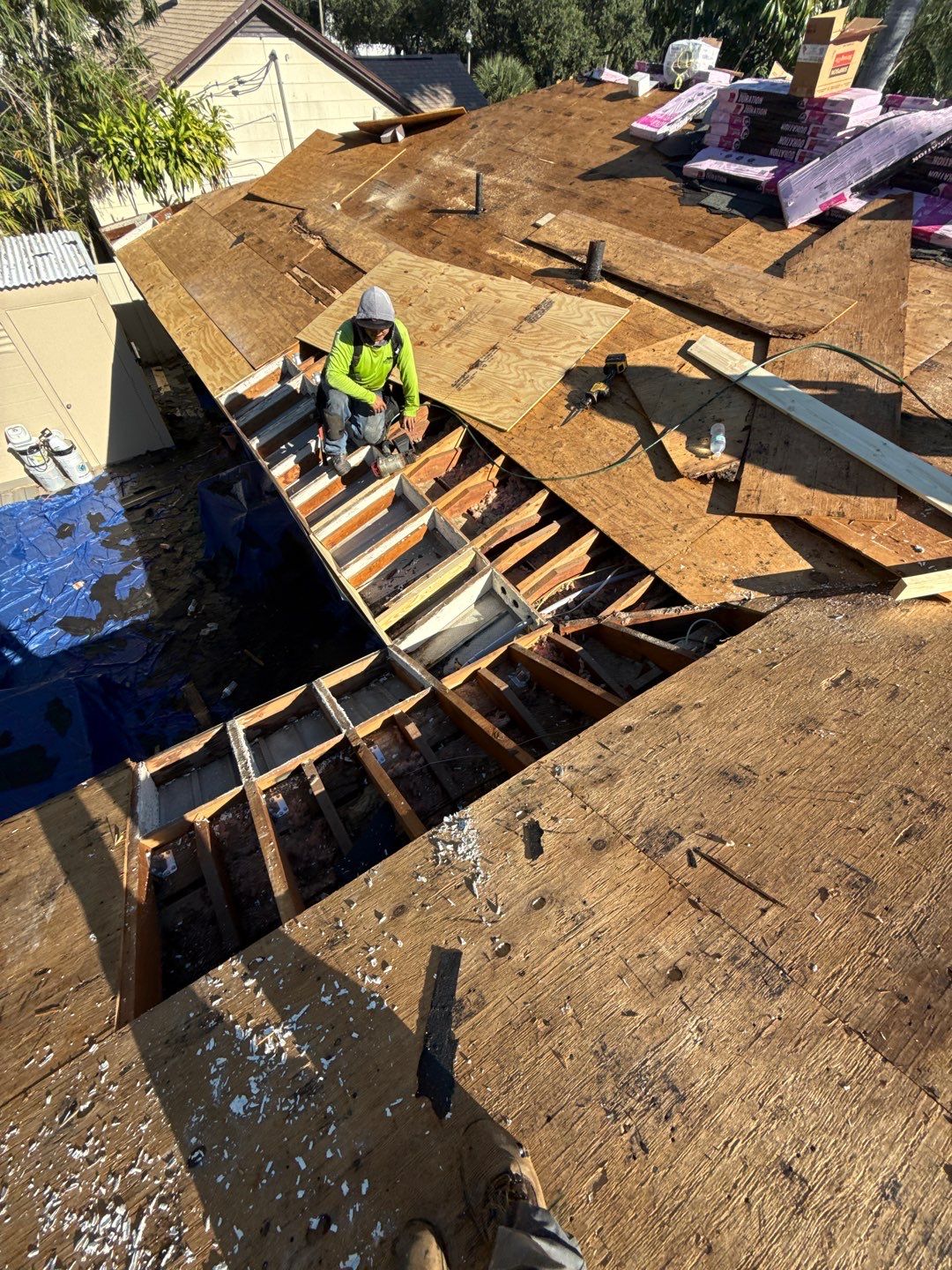 Project in St. Petersburg 33704 by Mitchell Roofing Company LLC 
