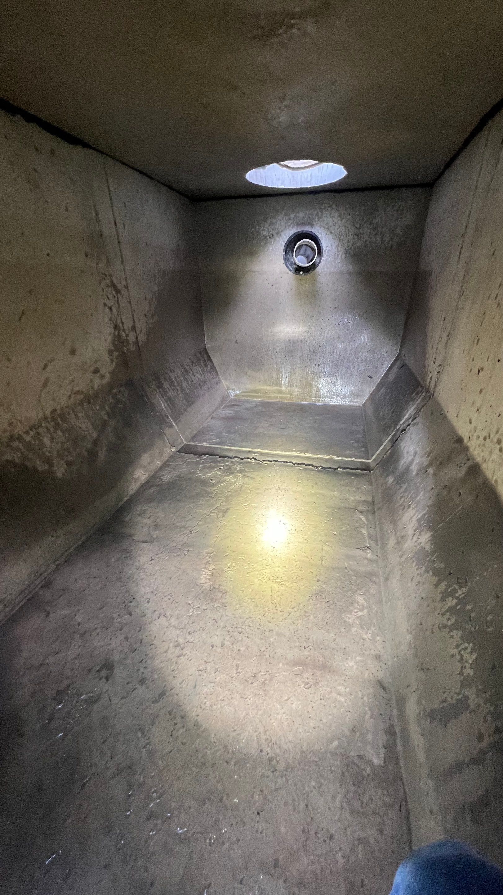New Carwash Collection Tank Cleaning by APS Power & Water