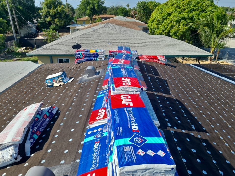 Residential Roofing Installation using GAF by BLUES BROTHERS ROOFING