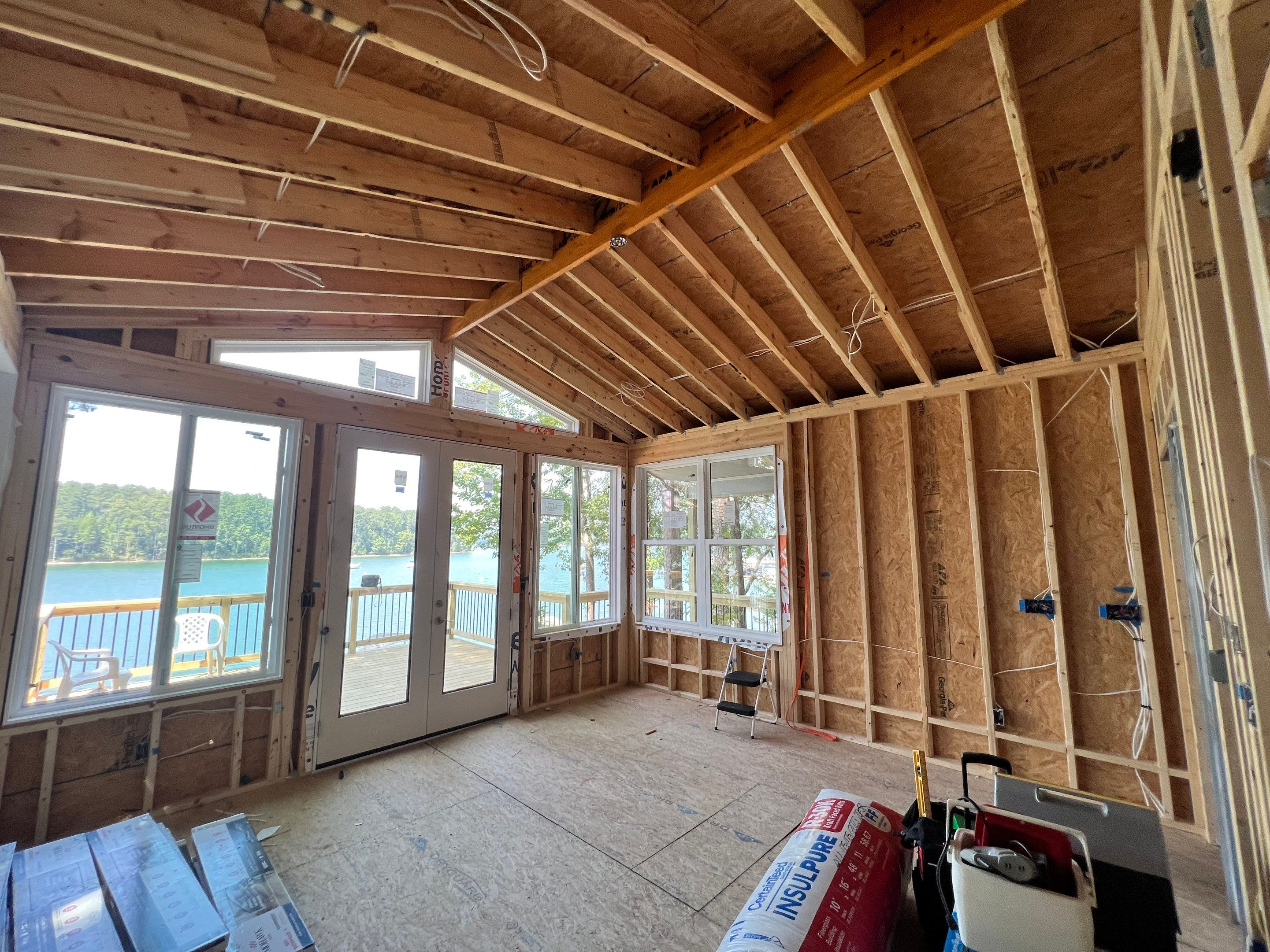 Lakefront Room Addition and Custom Deck Build in Acworth by Swift Home Renovations 
