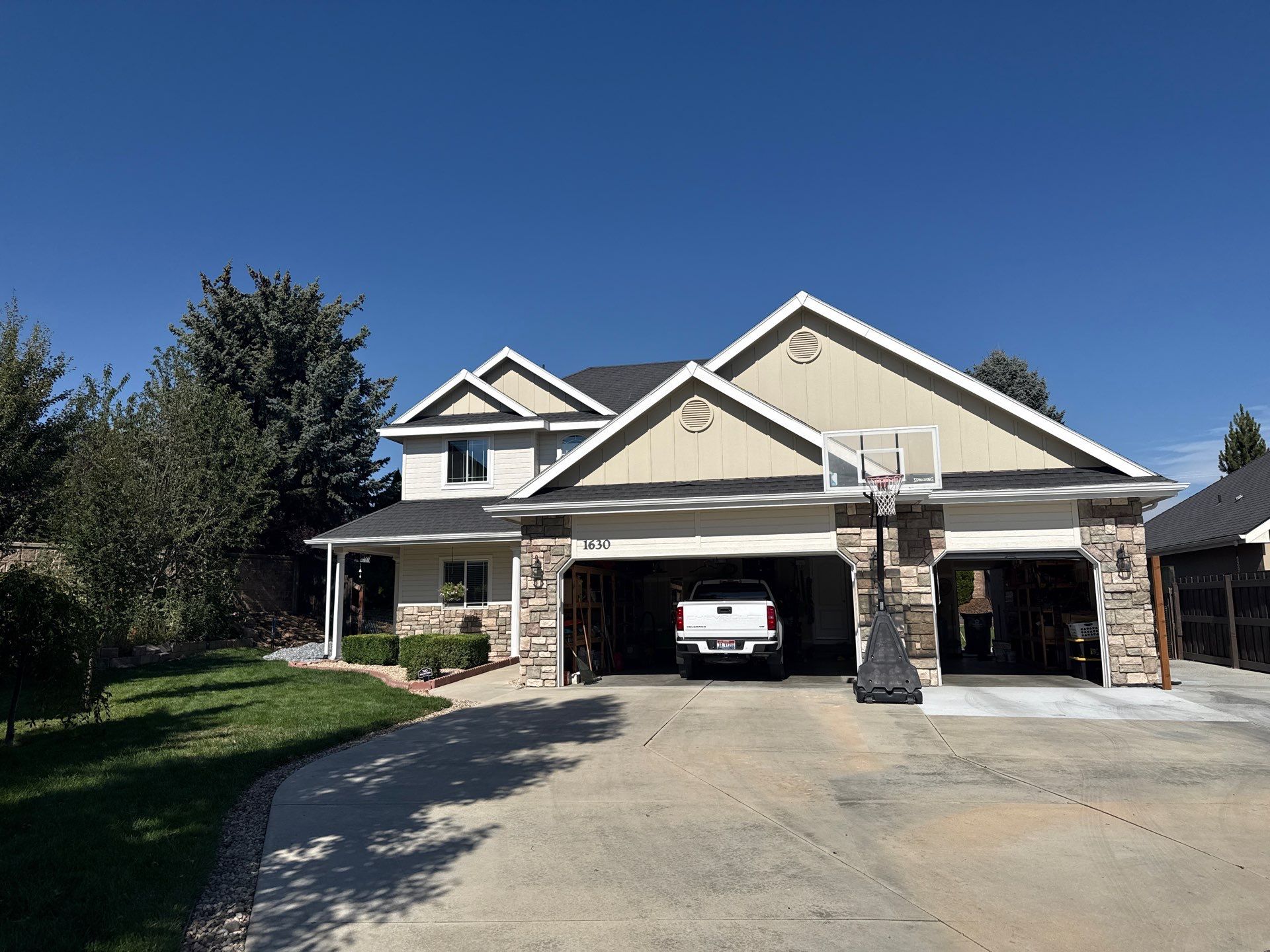 Asphalt Shingle Roof Replacement for Two-Story Home in Meridian by Olive Roofing