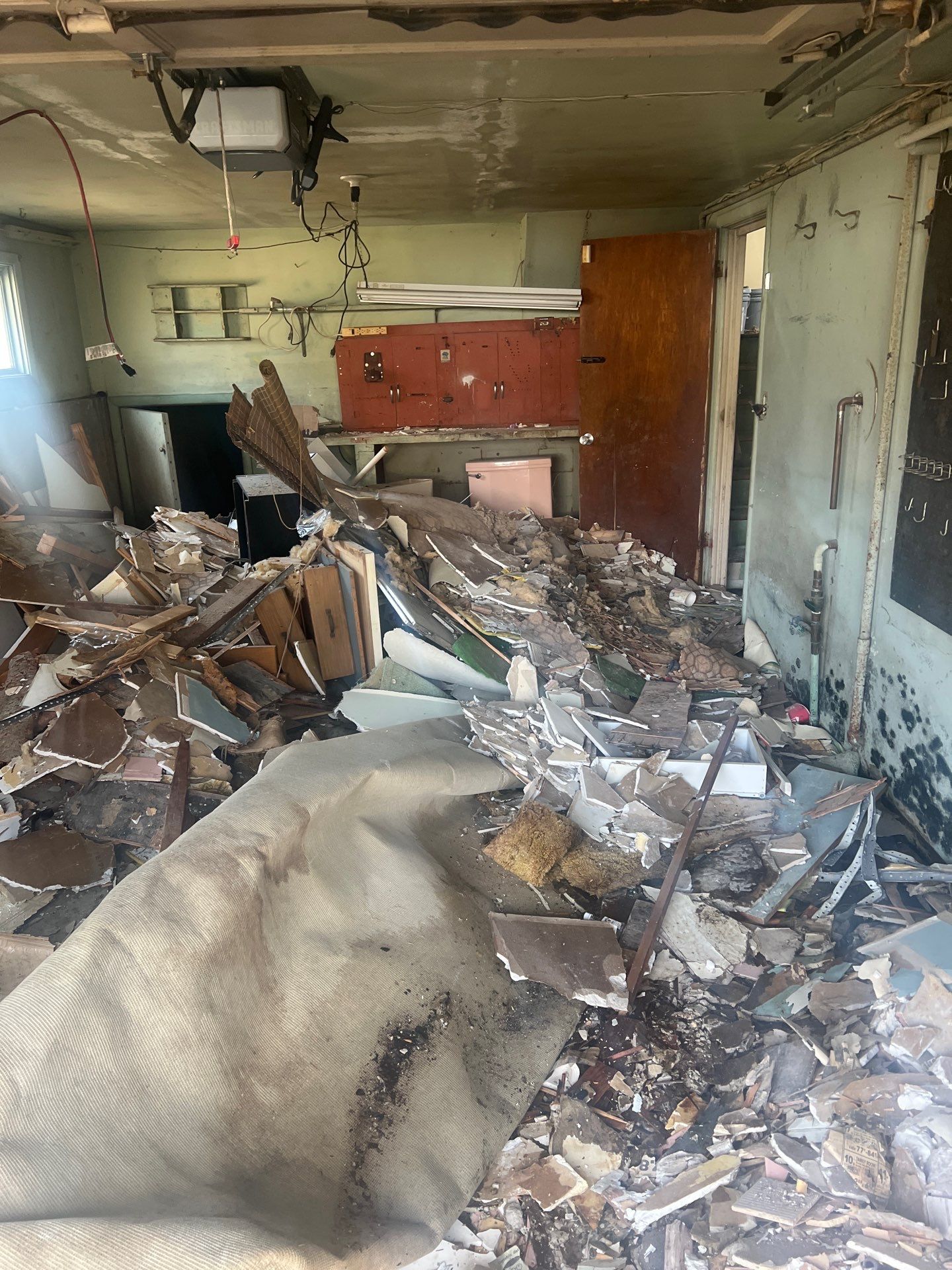 Full Property Cleanout at a Residential Home in Monroe, CT by Diamond Image LLC
