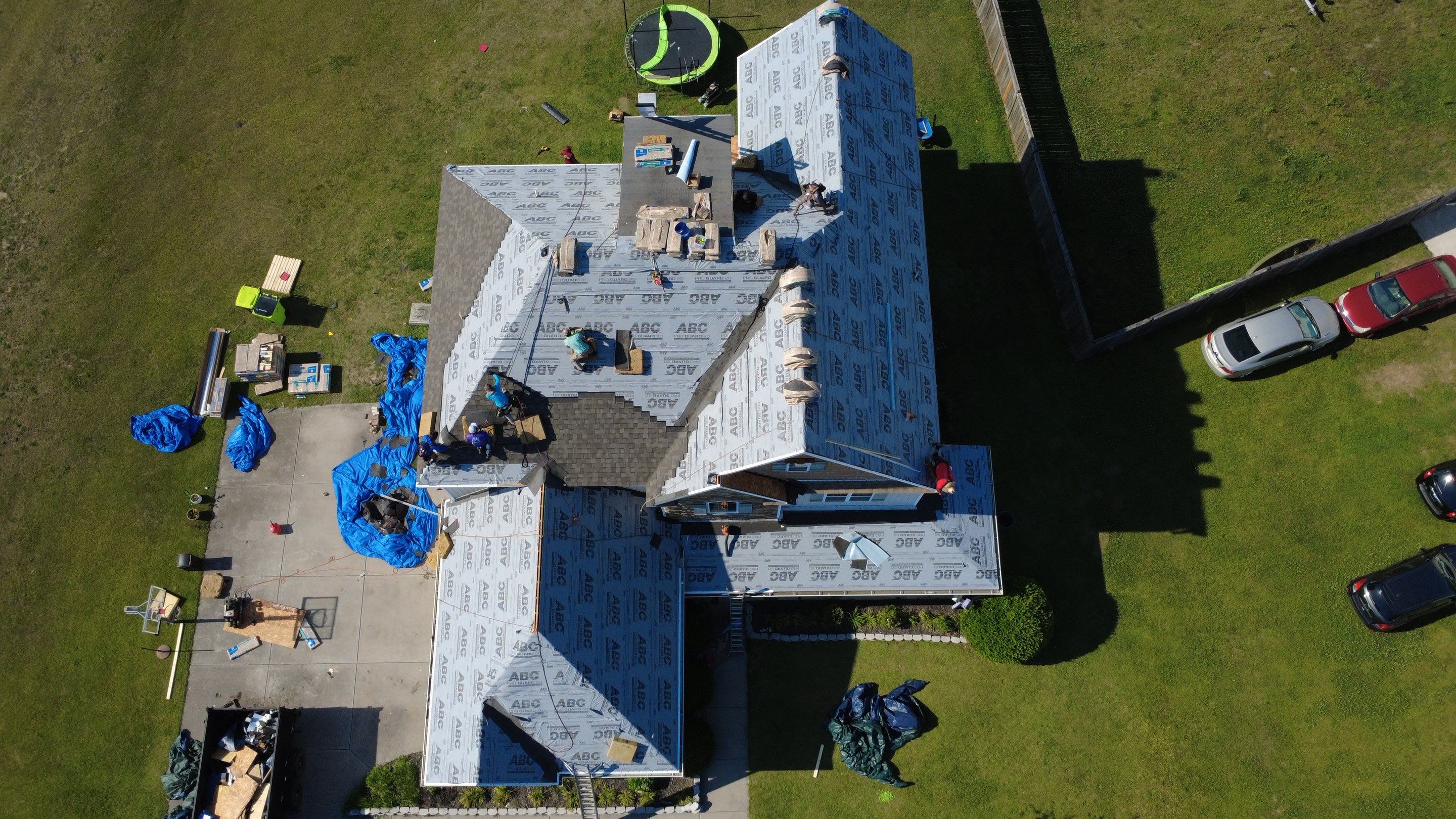 Roof Replacement in Jacksonville, NC using Landmark Weathered Wood by RGR Construction and Roofing, LLC