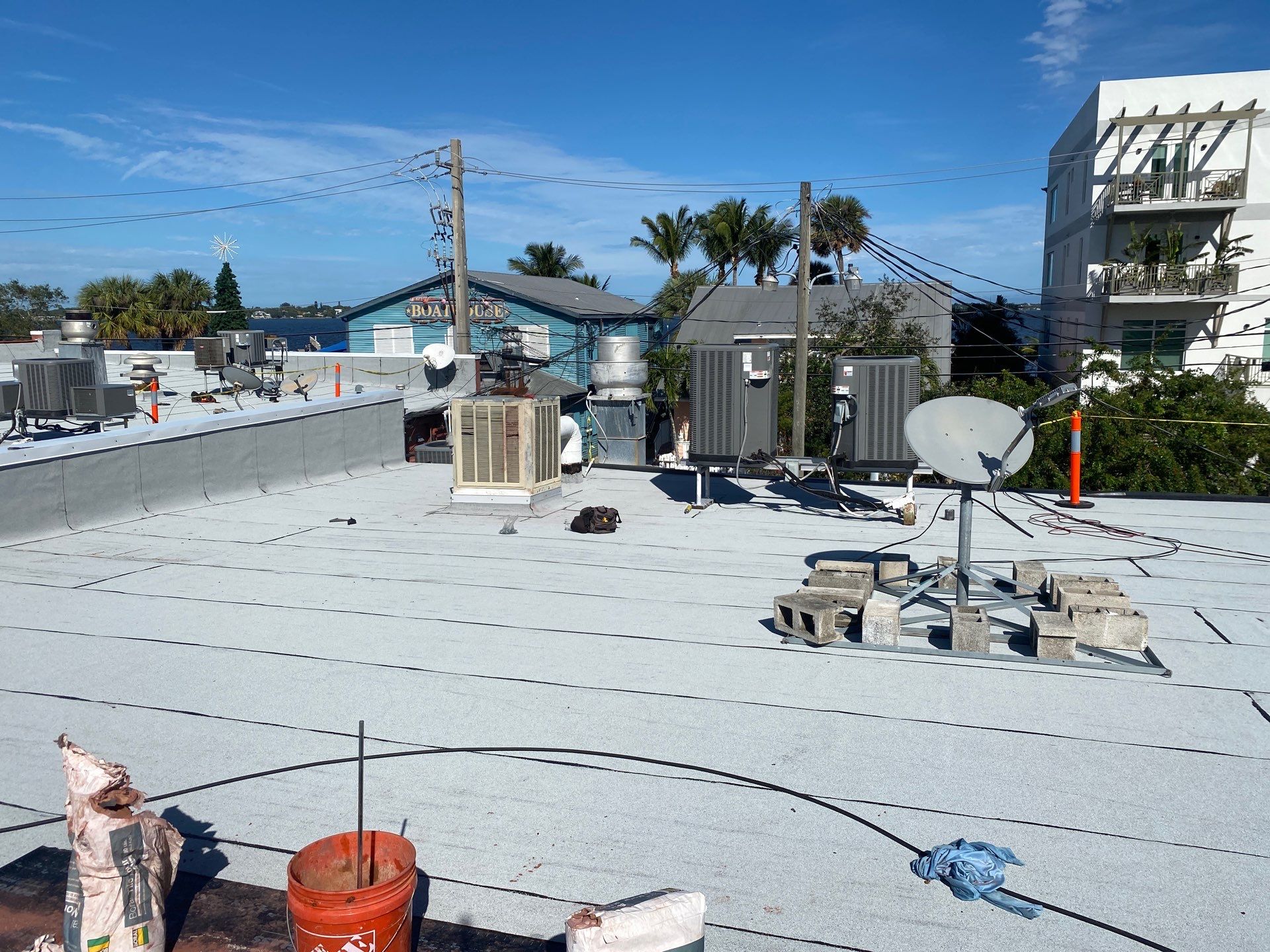 Torch Applied Modified Bitumen Roof Replacement by Sailfish Roofing