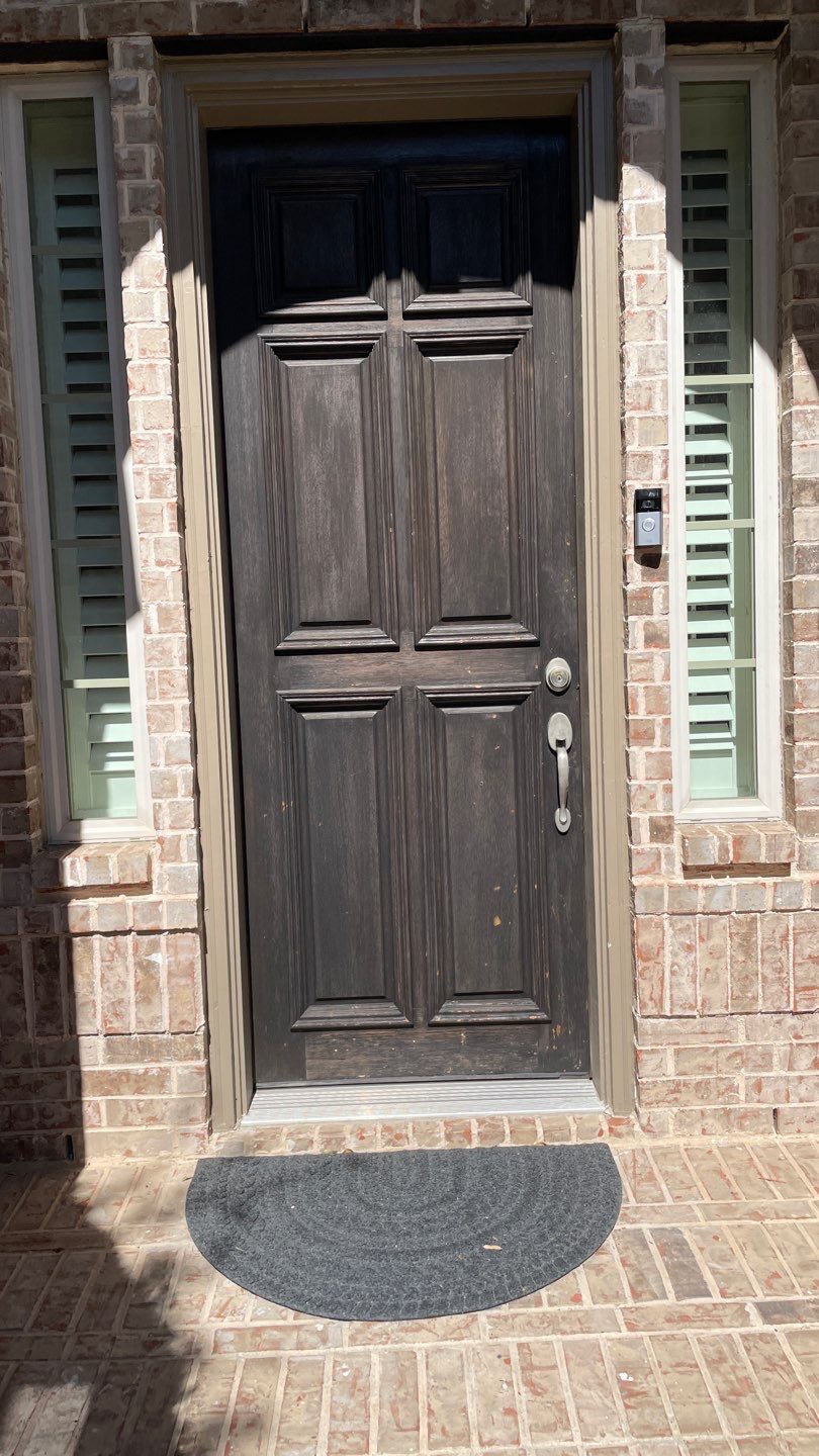 Door Repair using GAF Timberline HDZ by Lighthouse Contractors