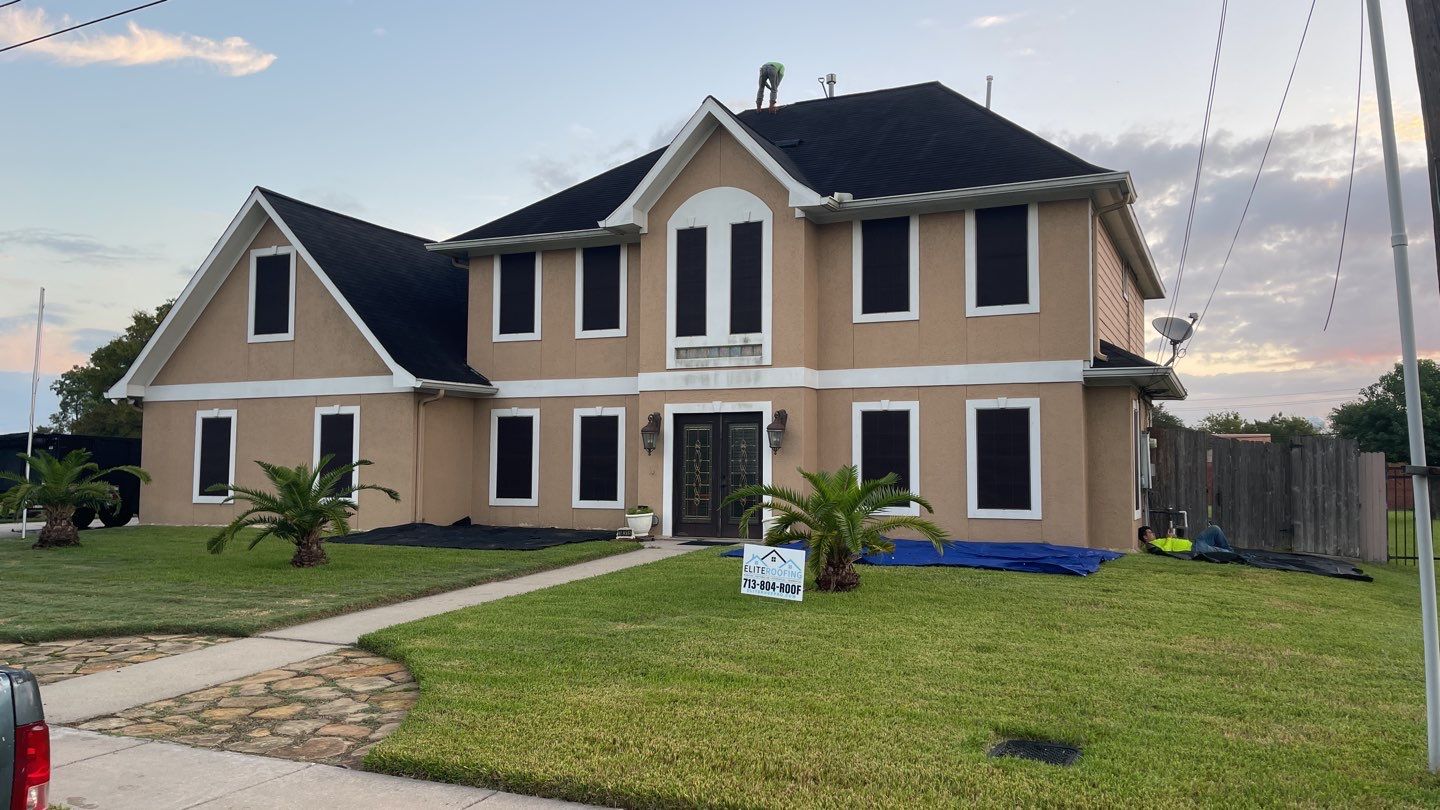 Residential Roof Replacement using GAF shingles by Elite Roofing LLC