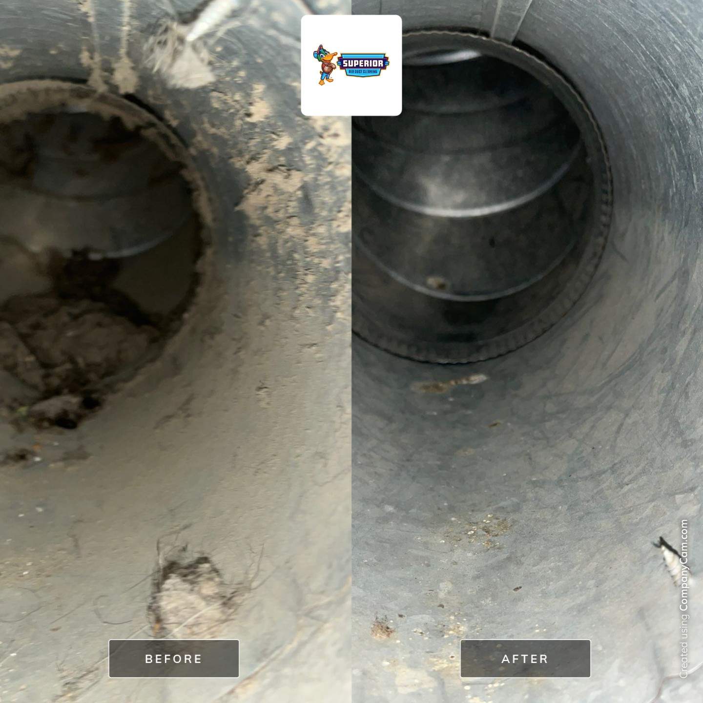 Air Duct Cleaning With a Vacuum Truck in East Palestine, OH by Superior Air Duct Cleaning