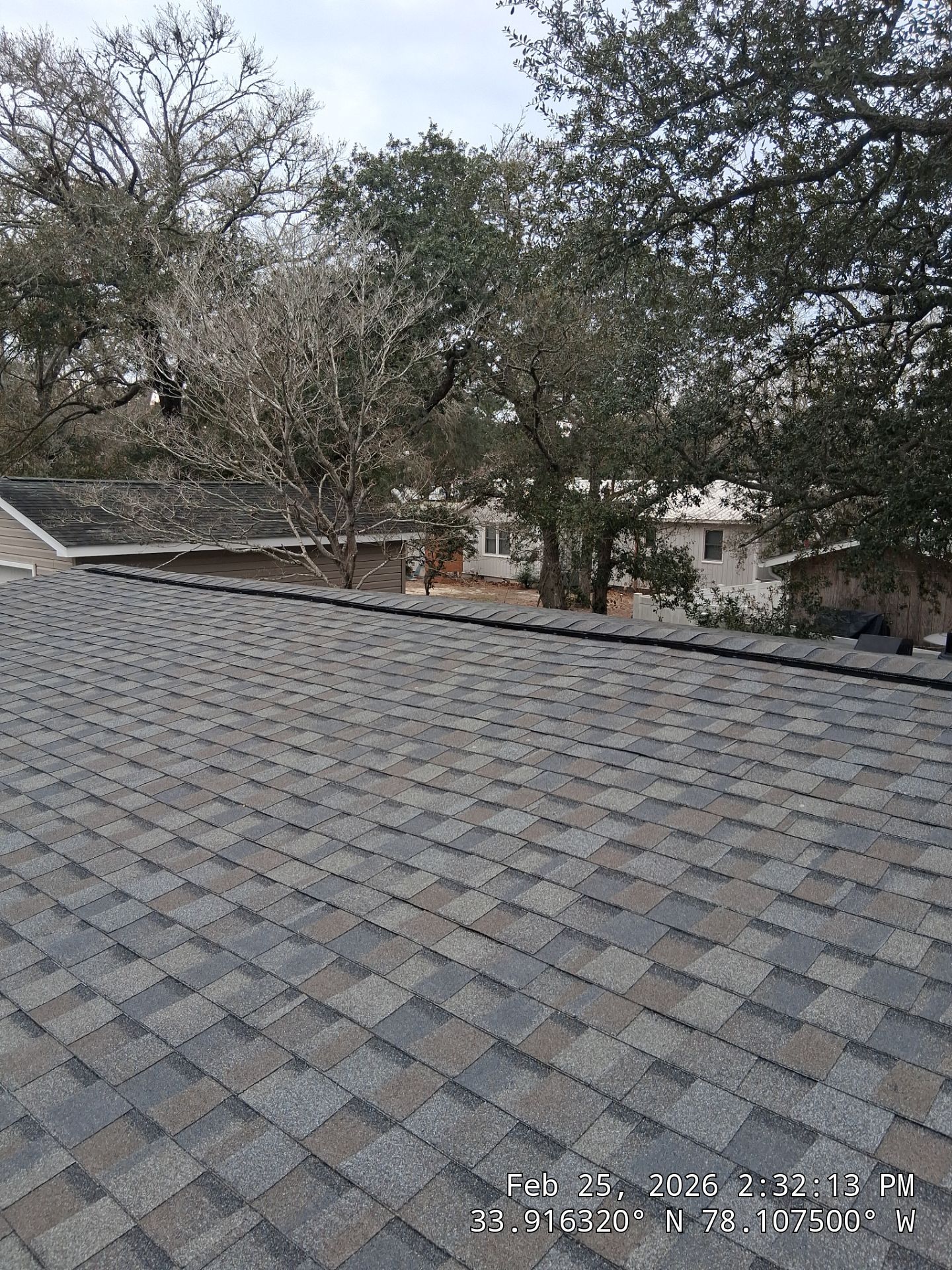 CT Landmark Pro AR MD Driftwood Roof Replacement – Oak Island, NC by RGR Construction and Roofing, LLC