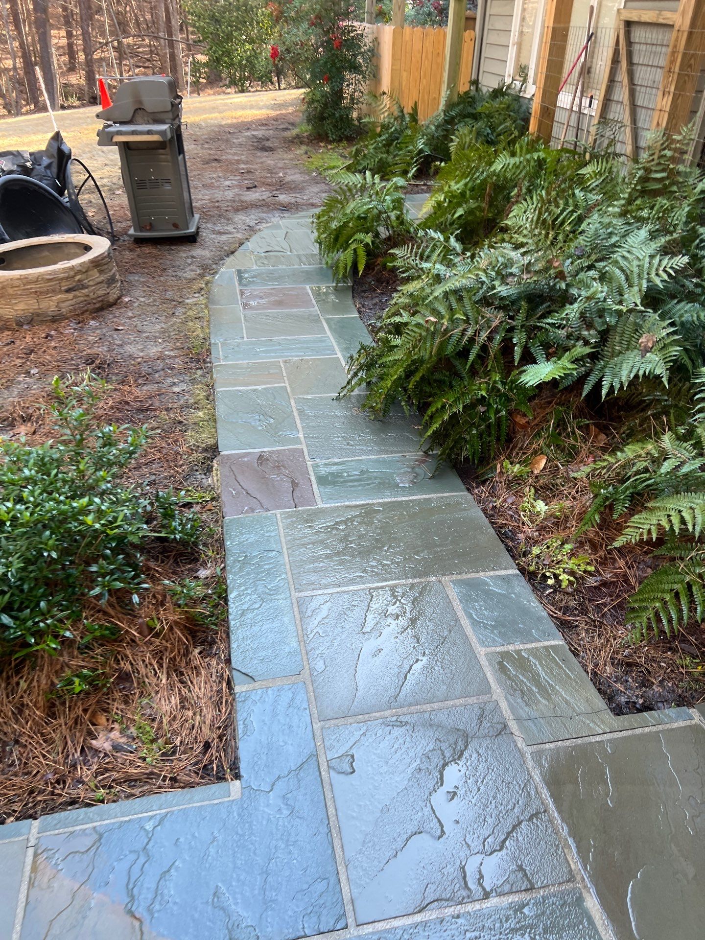 travertine  using Concrete Sealant by DuraSeal
