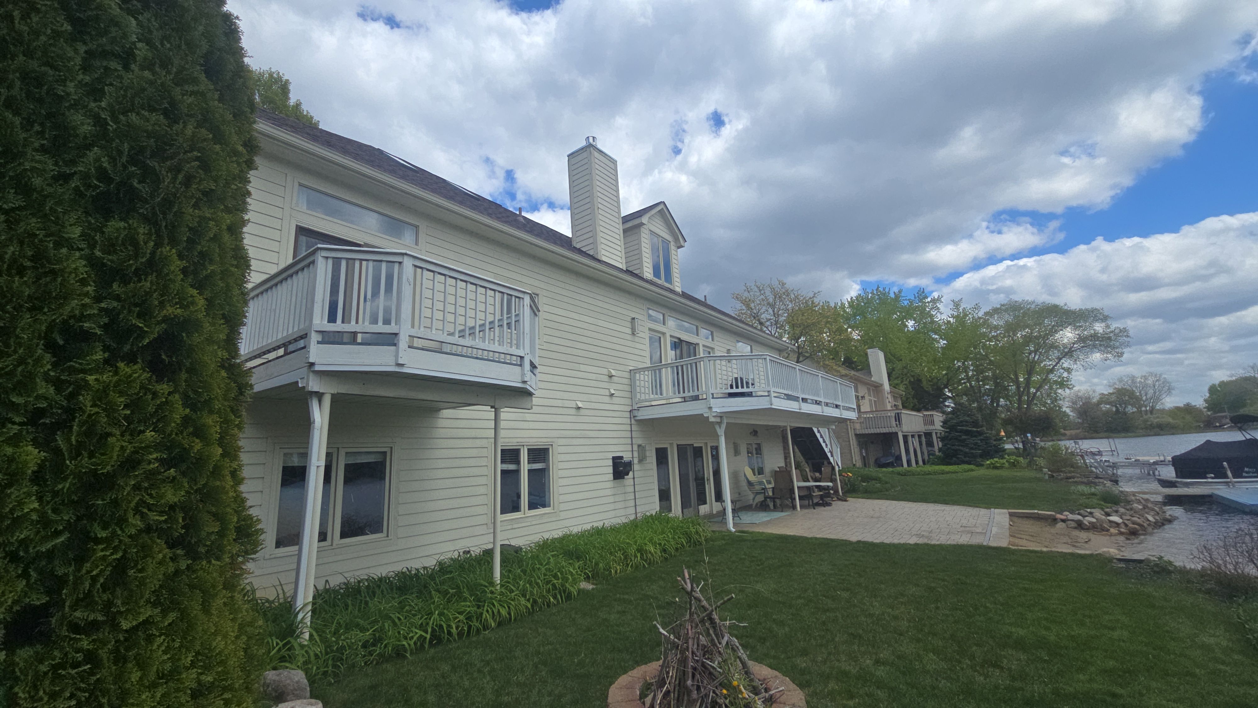 Exterior Wood Rot Repair and Trim Restoration in White Lake by Top Shelf Painter