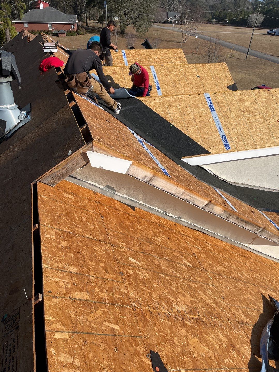 Residential Roofing Installation using Roof Replacement by American Roofing & Construction LLC