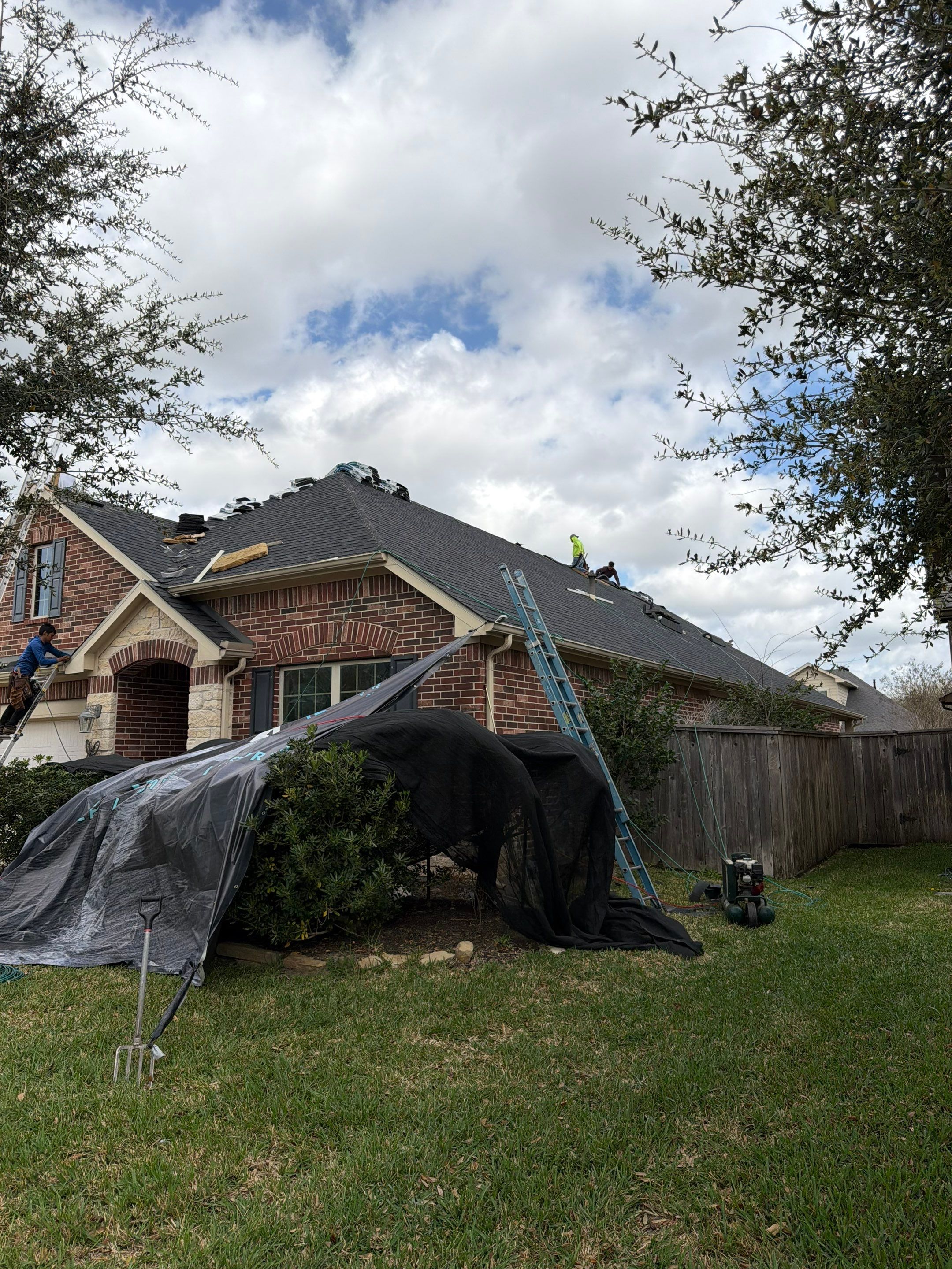 Project in Fulshear by Black Coast Roofing