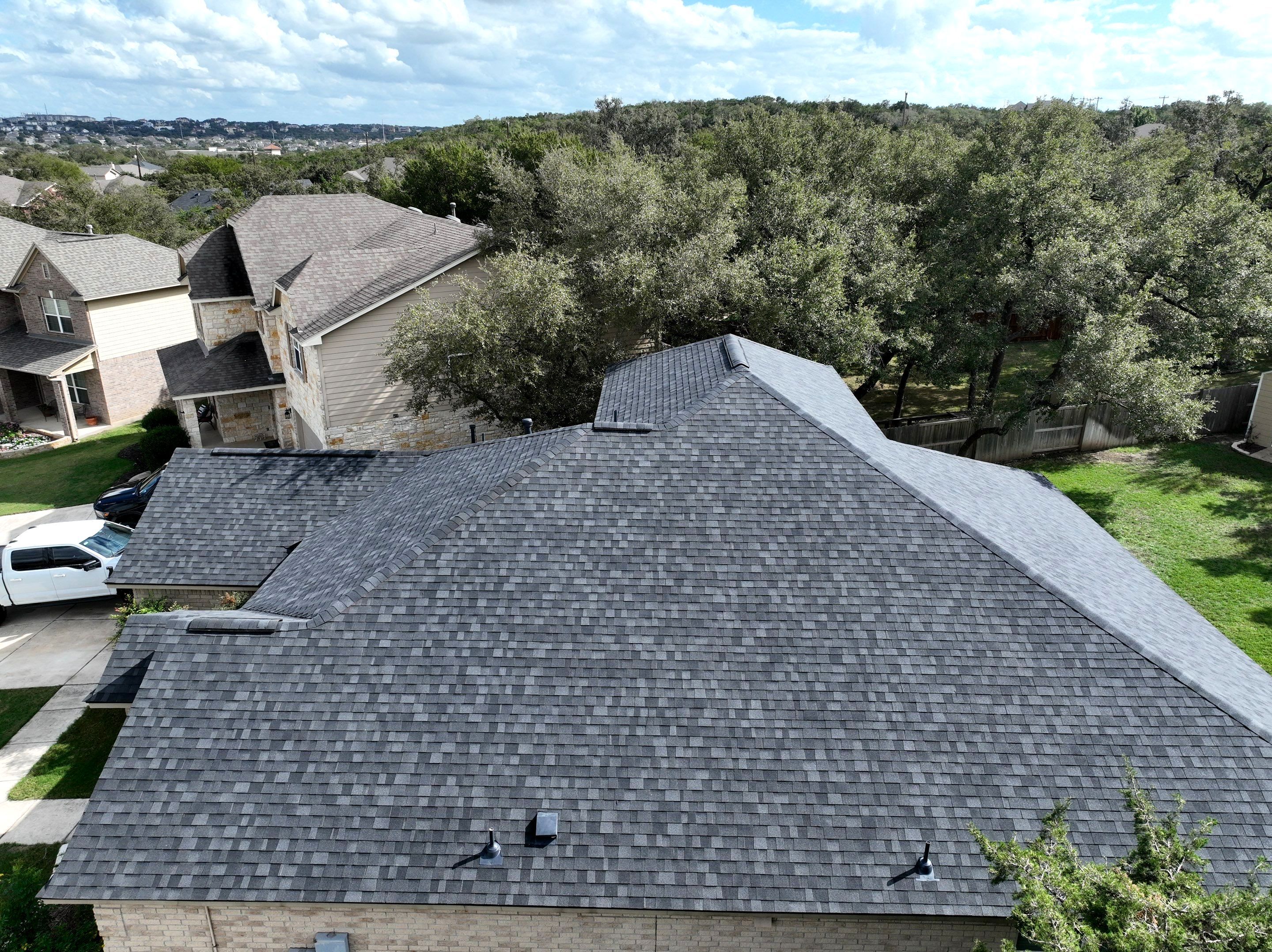 Residential Roof Replacement using Owens Corning Duration Shingles - Onyx Black  by Premier Roofing and Contracting
