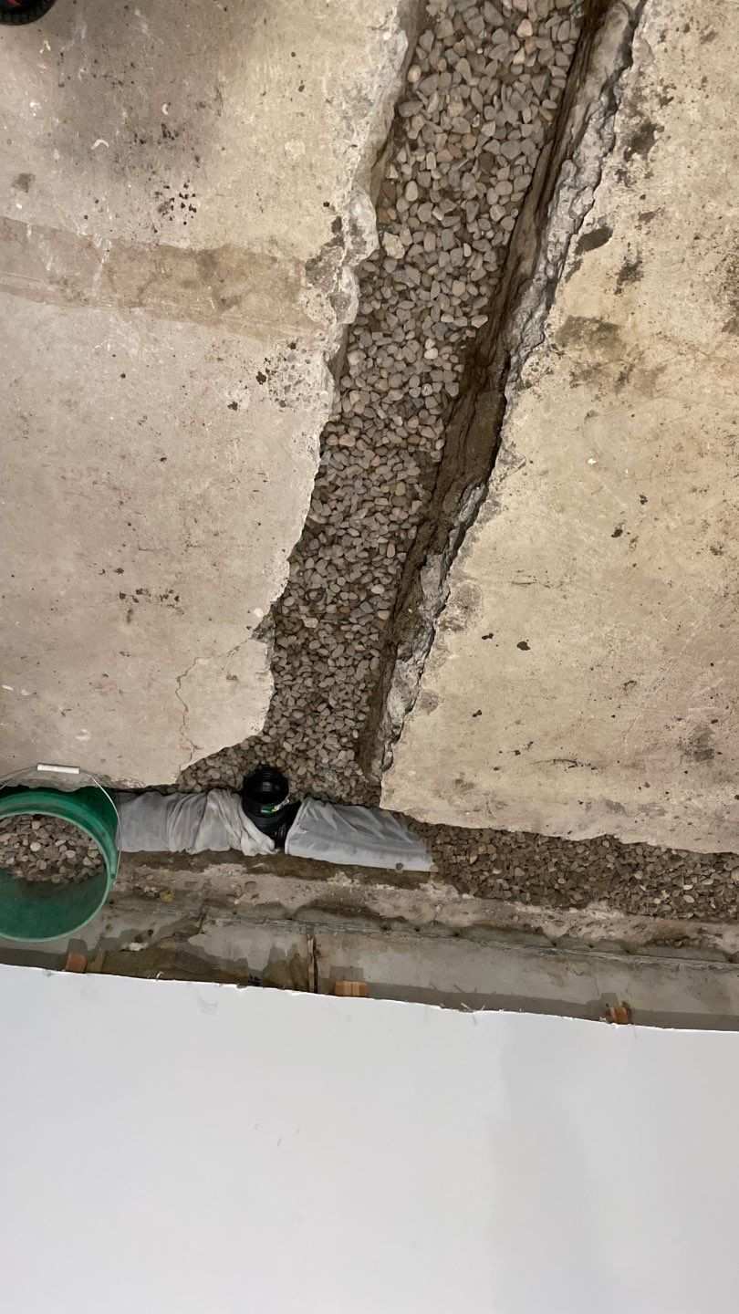 Drain tile & a sump pump for Ruth by Waterproofing Northeast