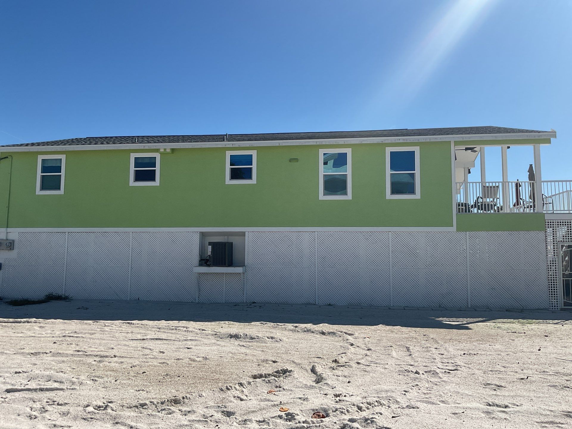 Splash Guard System Installed in Fort Myers FL by Gutter Professor by Gutter Professors