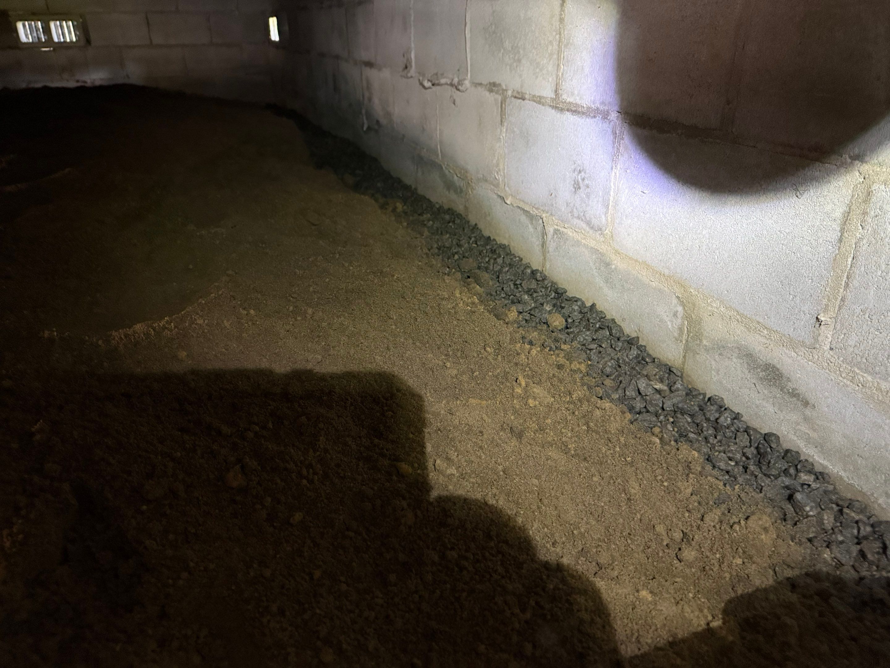 Project in Franklin by Patriot Crawl Space Repairs