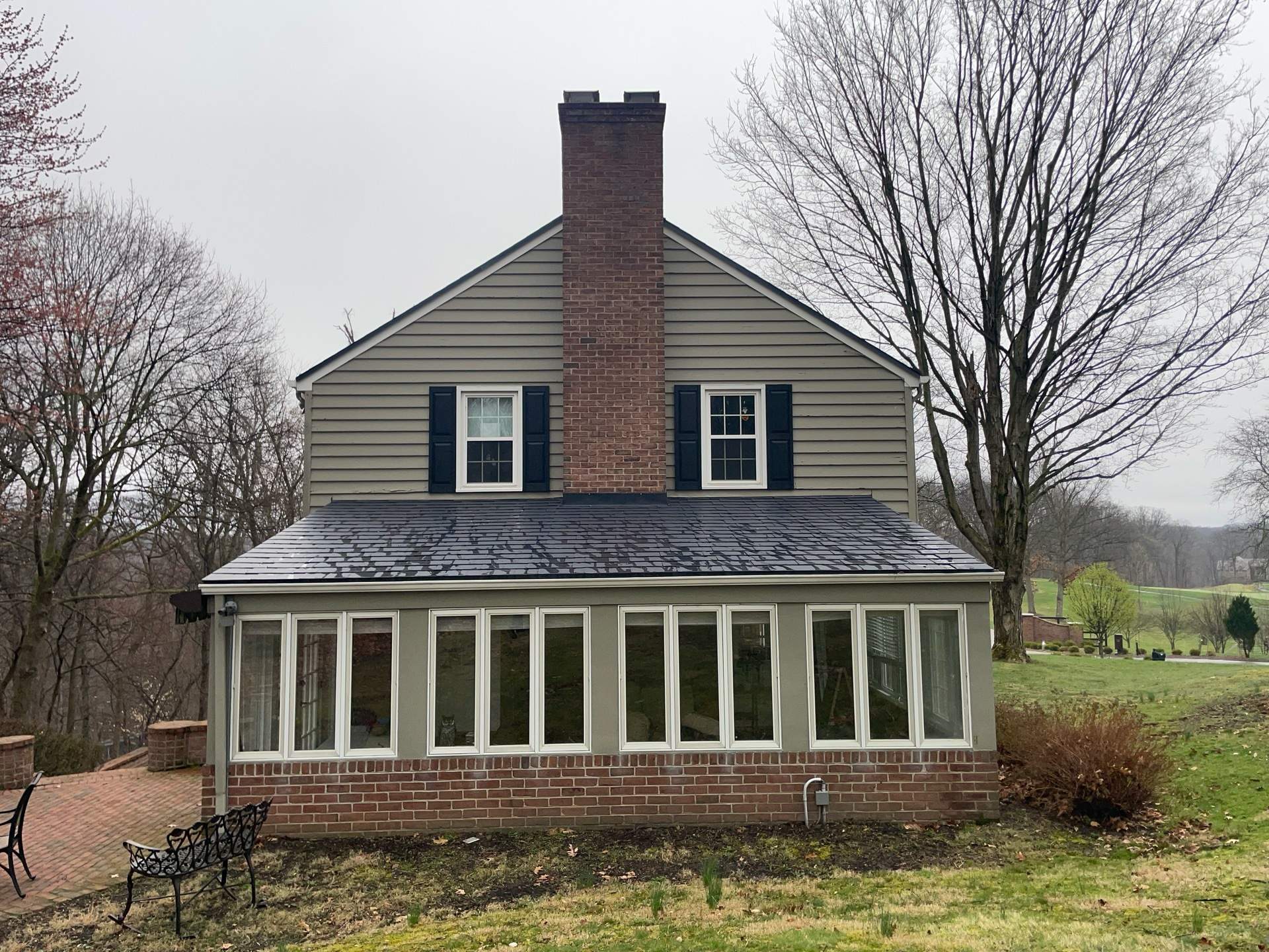 James Hardie Transformation of a Majestic Sewickley Heights Home by Ideal Siding Pittsburgh