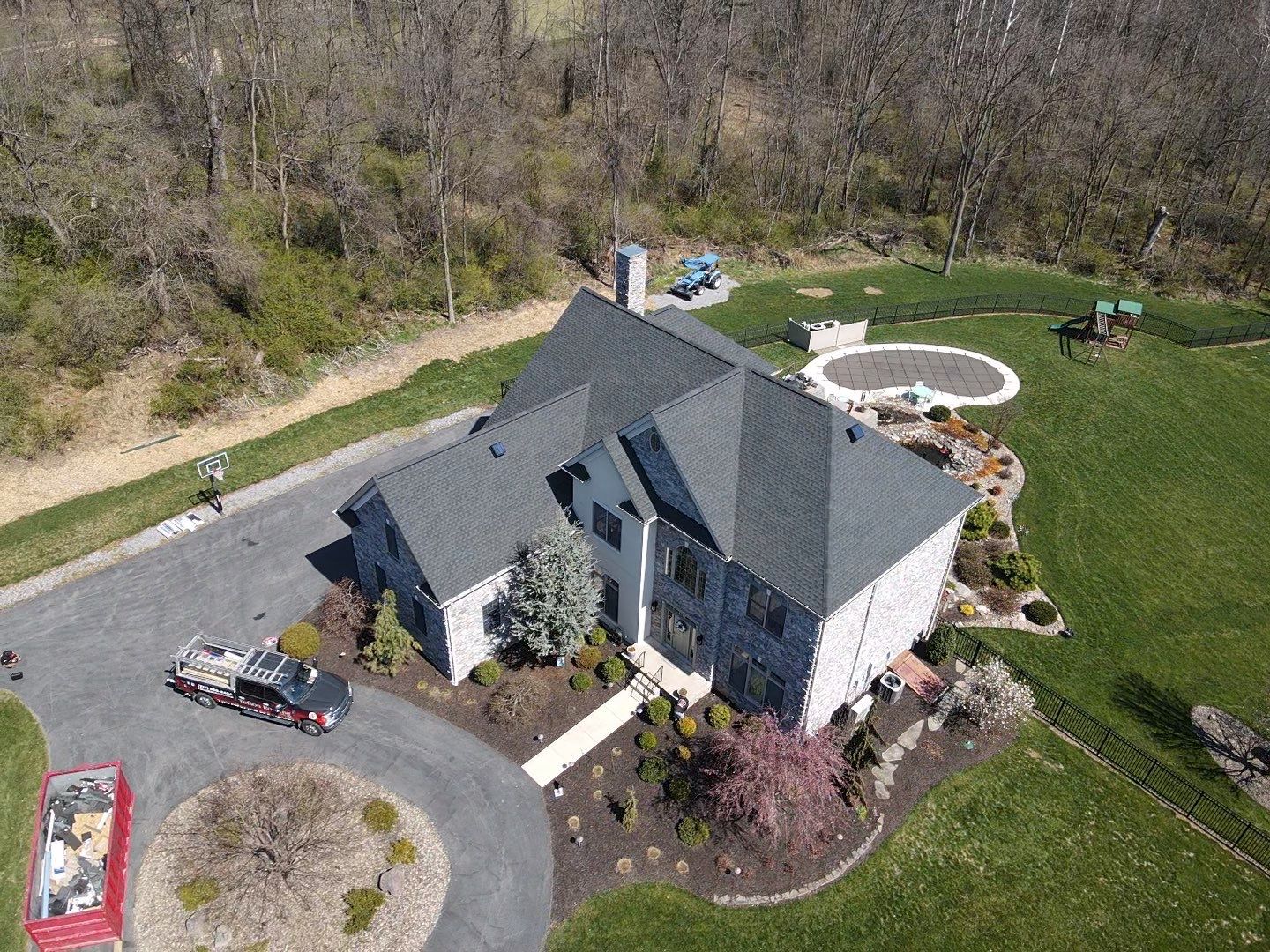 Residential Roofing Installation using Gaf Hdz Architectural Shingle by Teflon Roofing
