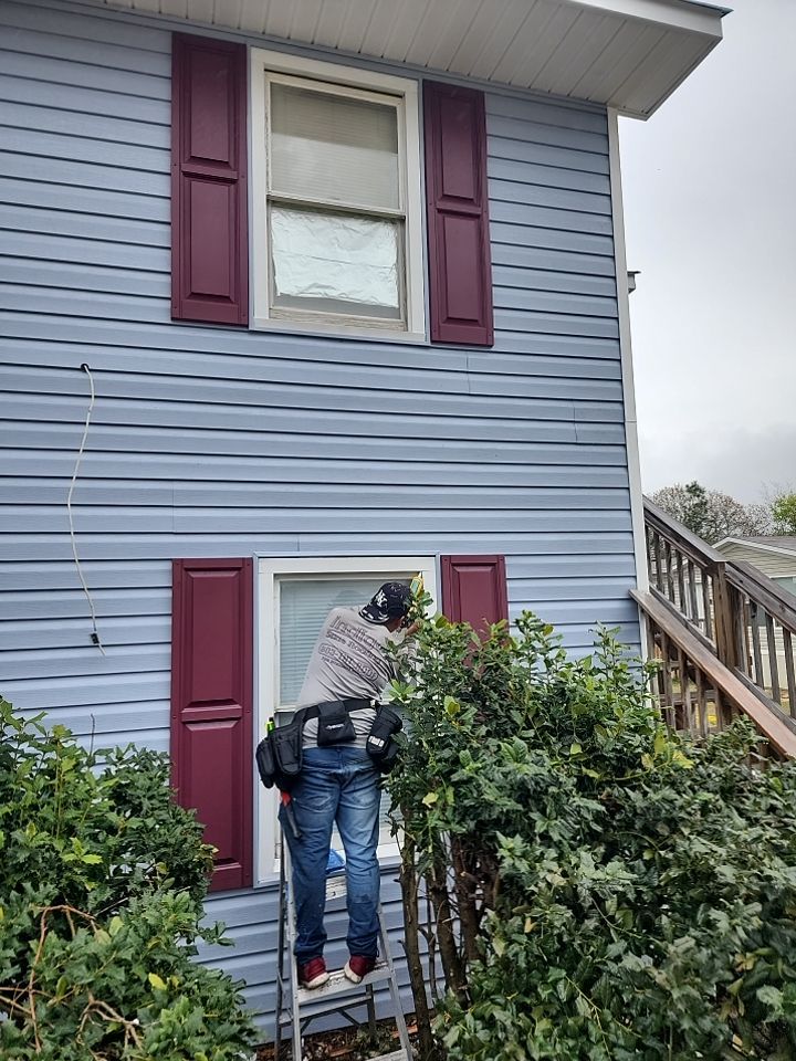 Interior and exterior renovation using Royal Building Products  by Indigo State Roofing