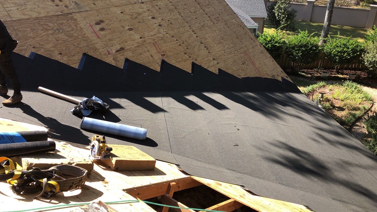 Residential Roofing Installation using Roof Replacement by American Roofing & Construction LLC