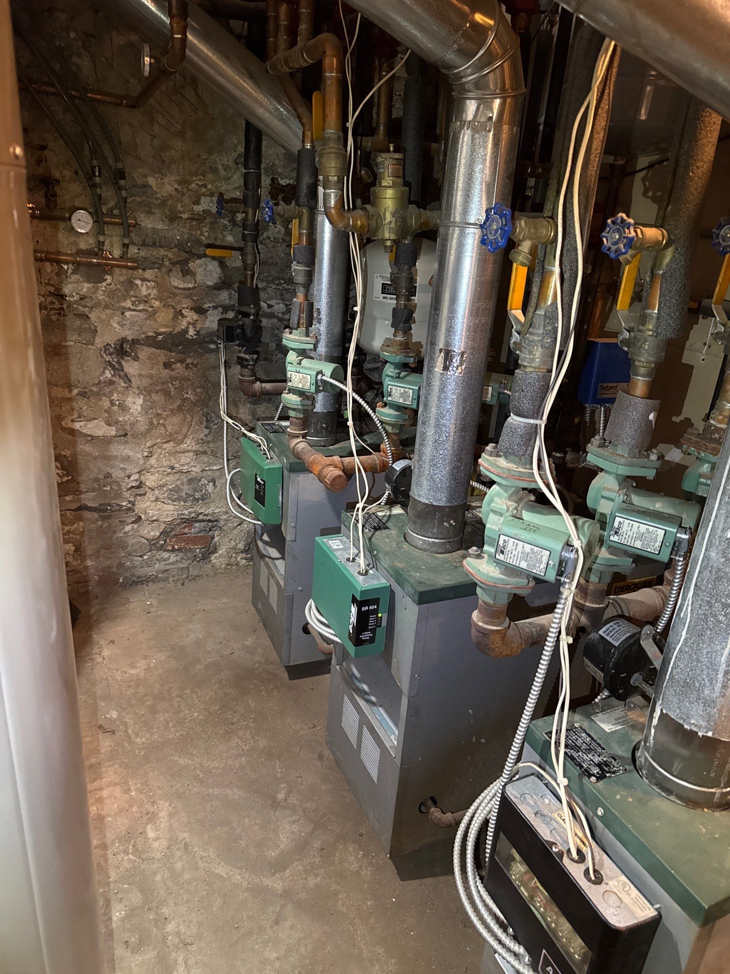 Beacon, NY — Gas Boiler Tune-Up & Basement Mechanical Service by Shelter Air