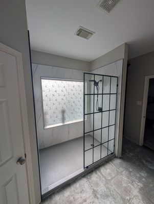 Stone Oak Master Bathroom Conversion | Tub-to-Shower Remodel | San Antonio