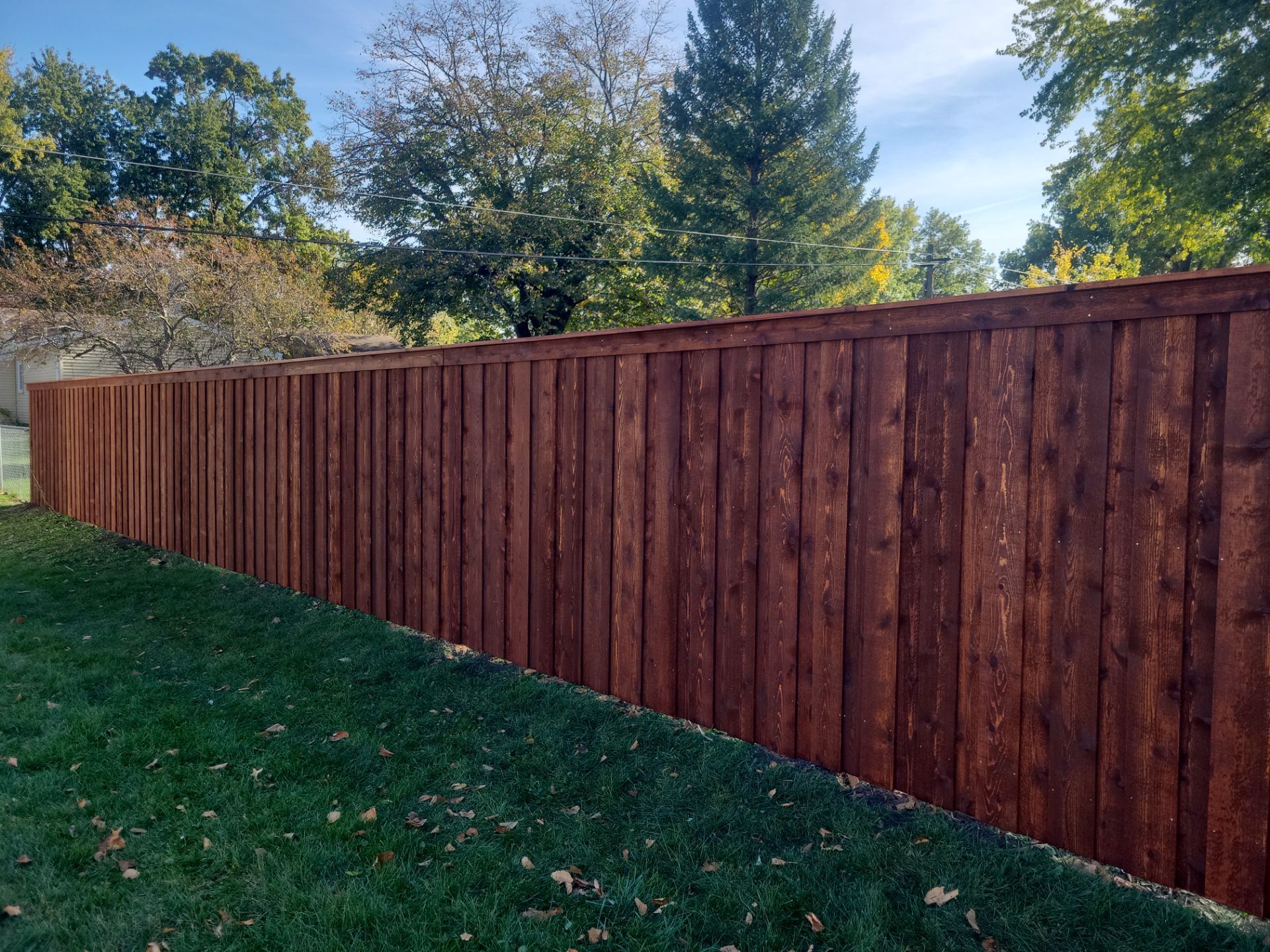 Project in Cedar Falls by Perfect Picket Fence and Stain