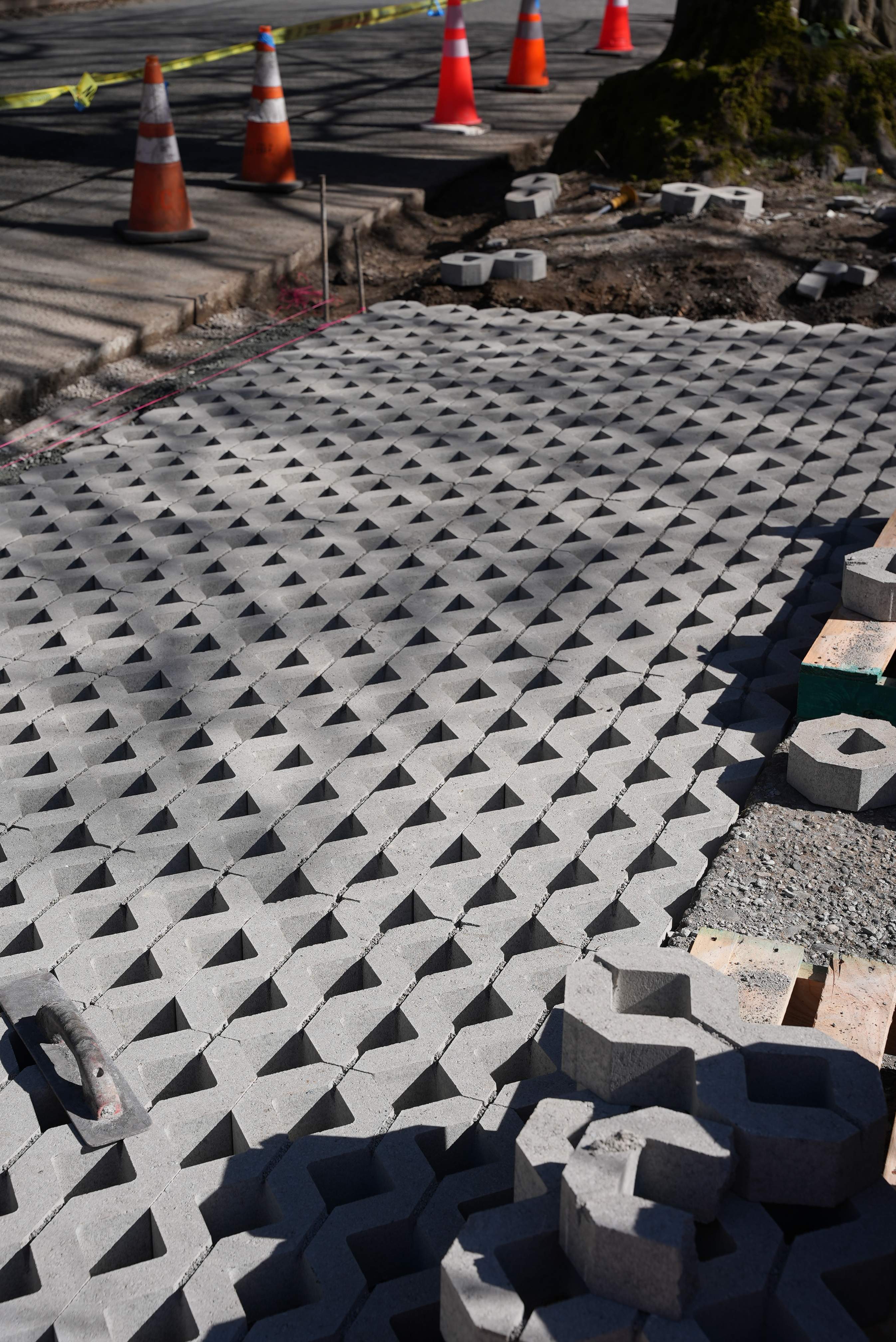 Russell | Turfstone Pavers Driveway  by Jireh Asphalt & Concrete Inc 