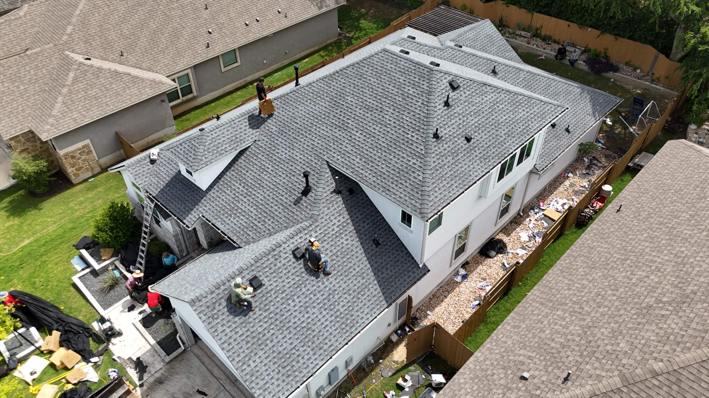 Pewter Gray - GAF Timberline HDZ by RoofsOnly.com